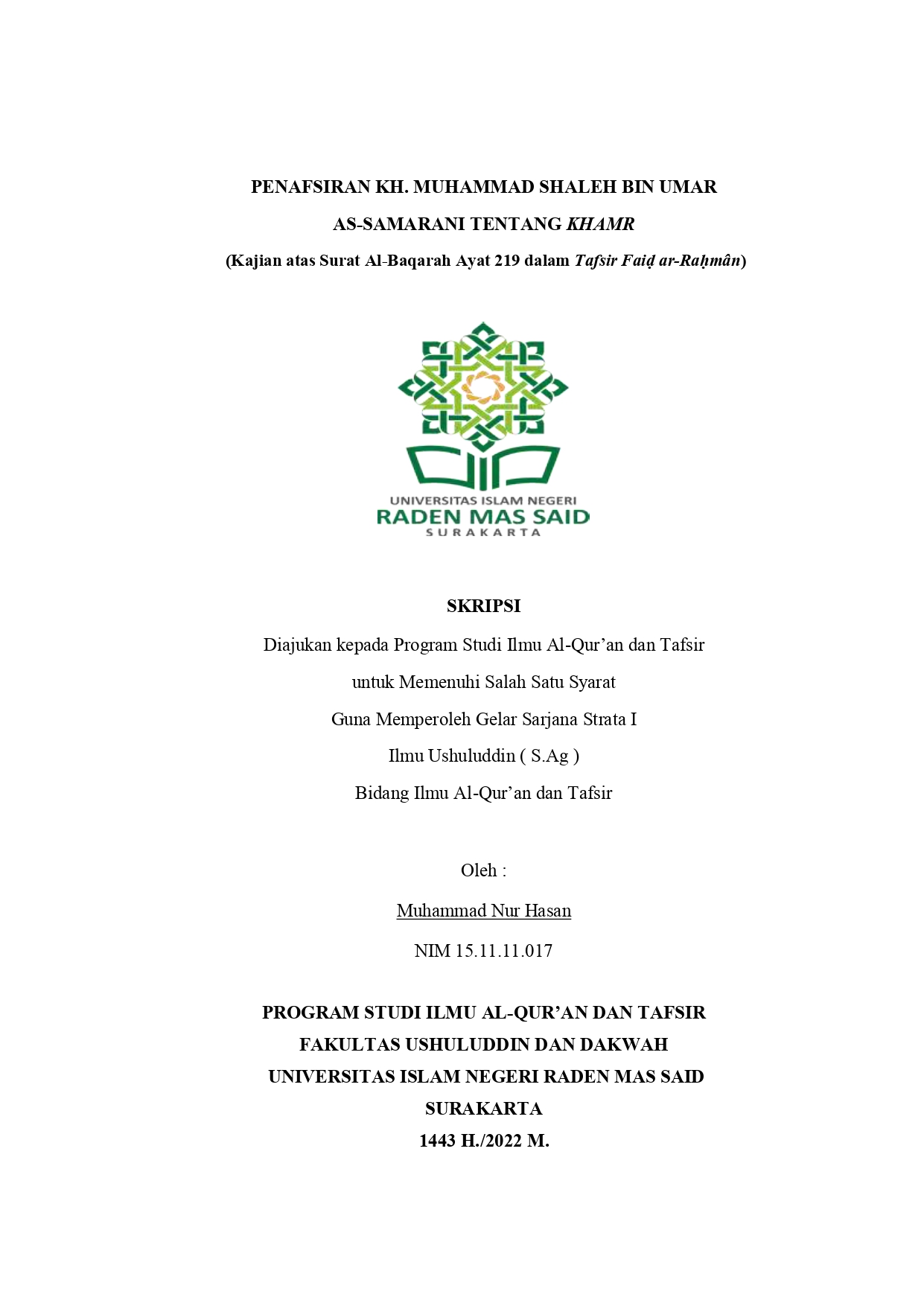 cover
