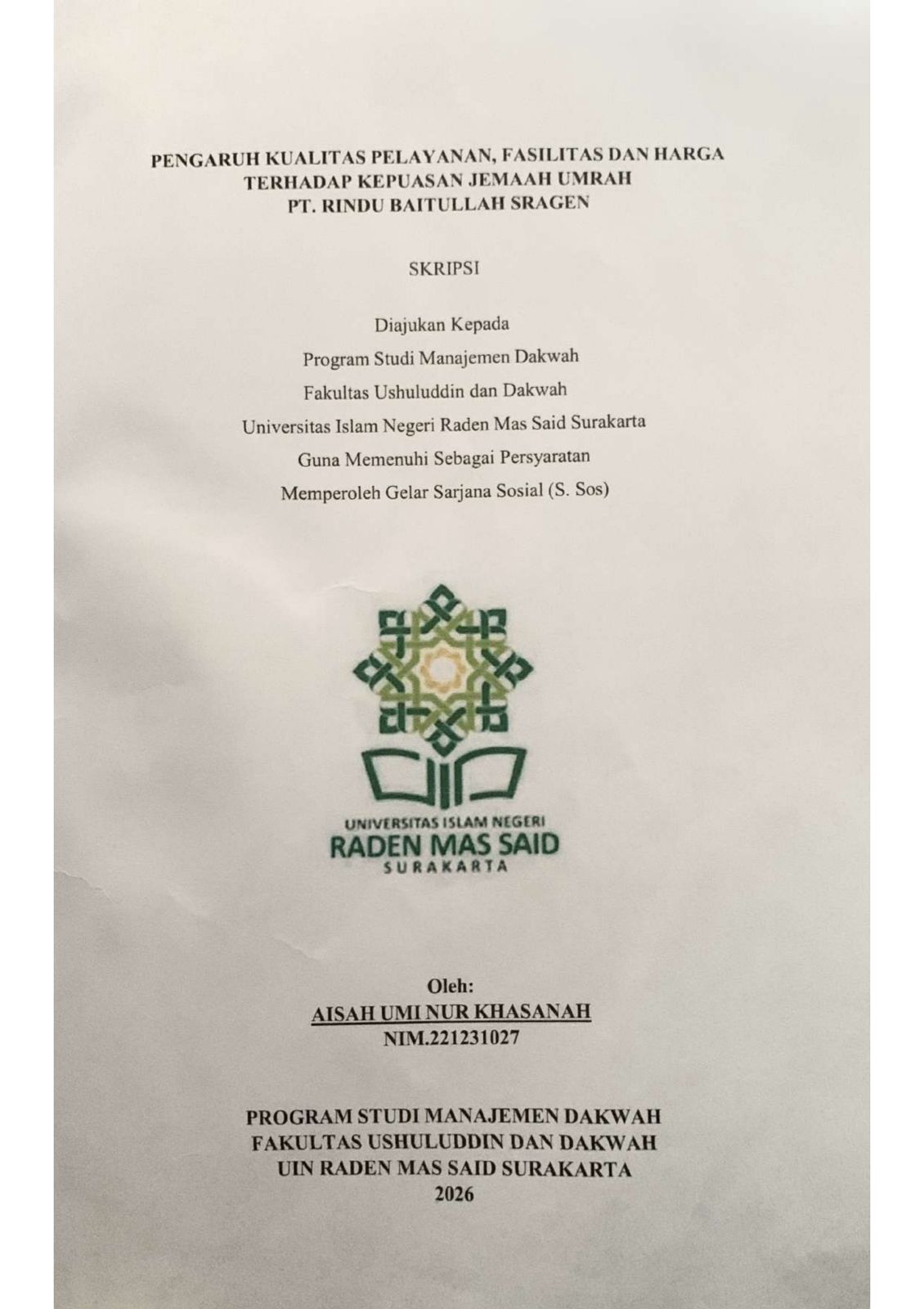 cover