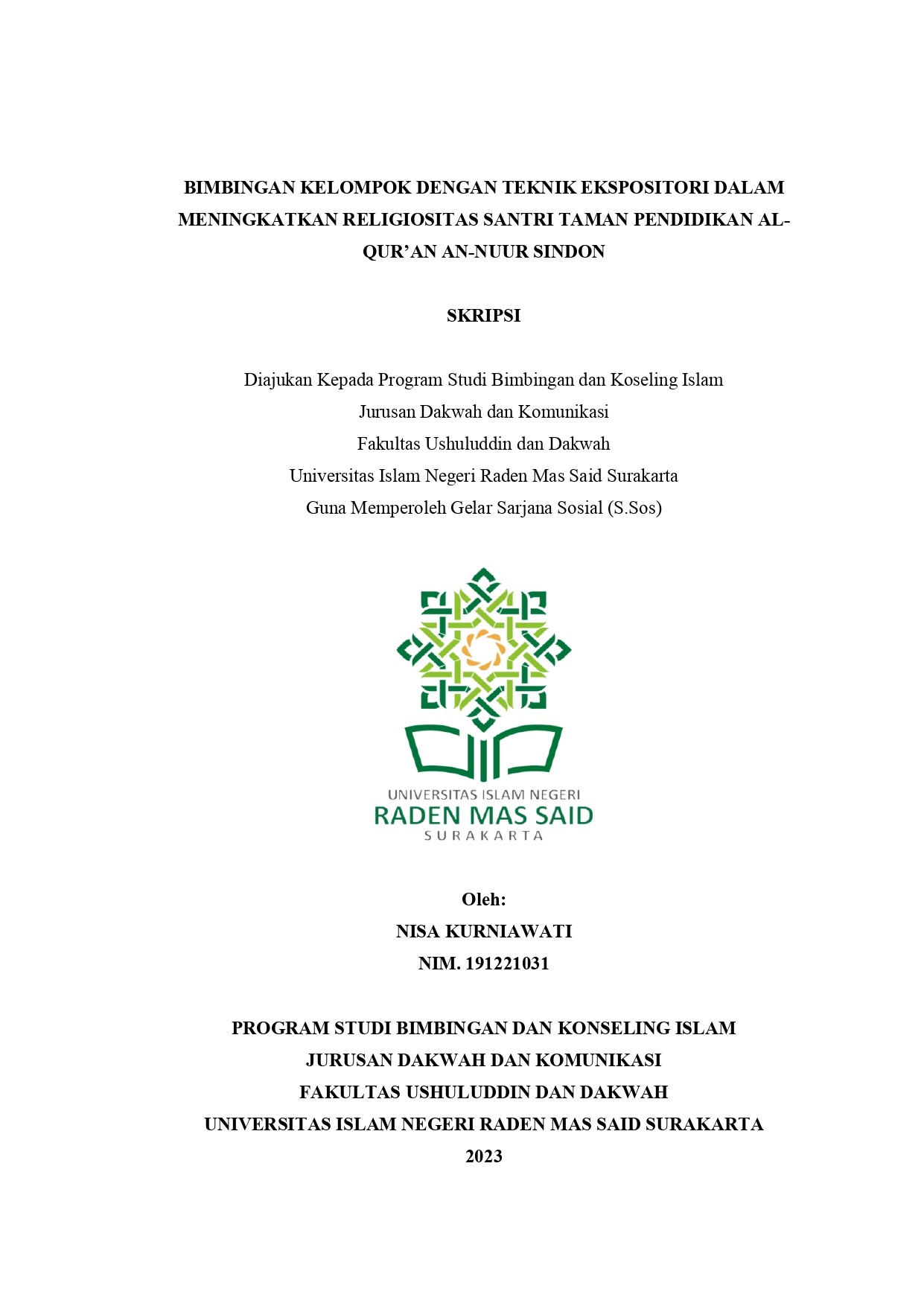 cover
