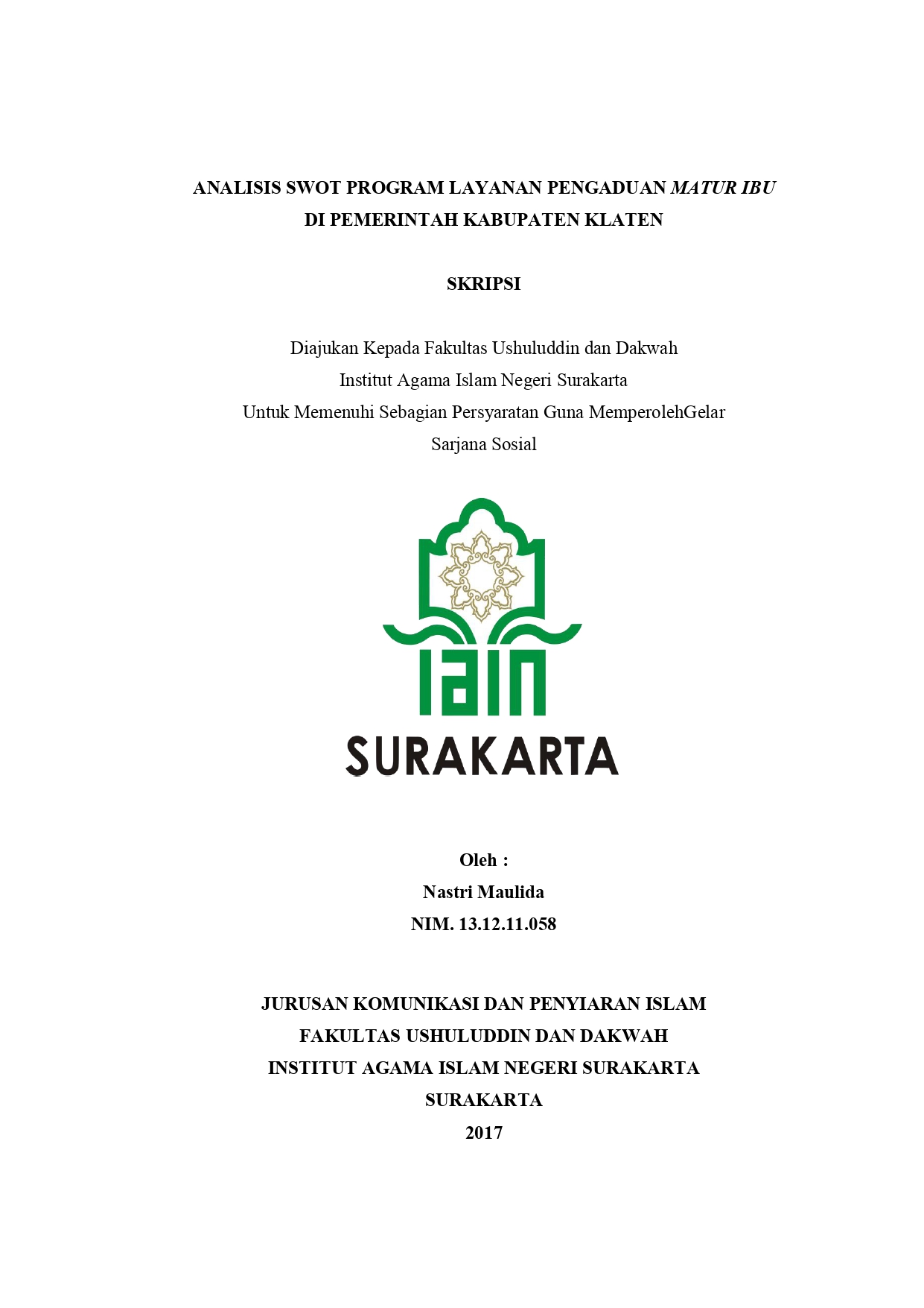 cover