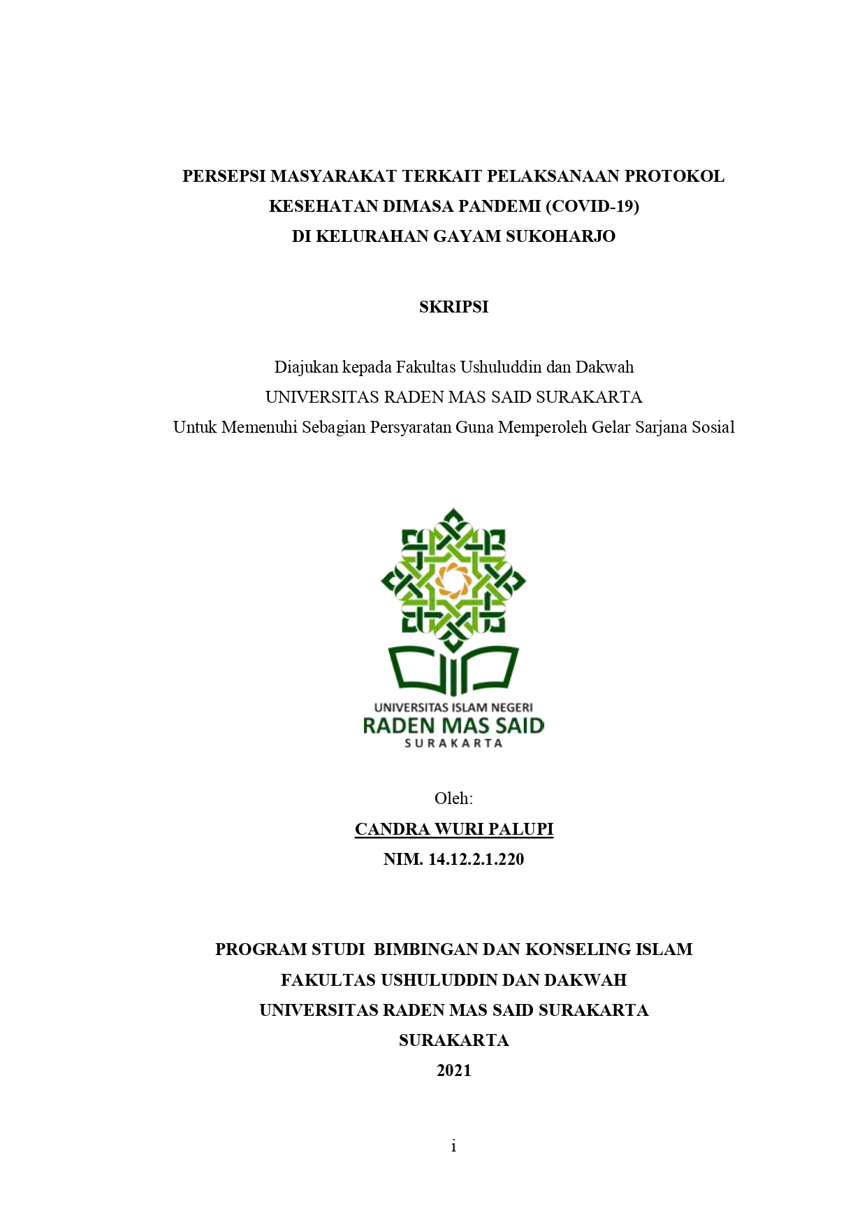 cover