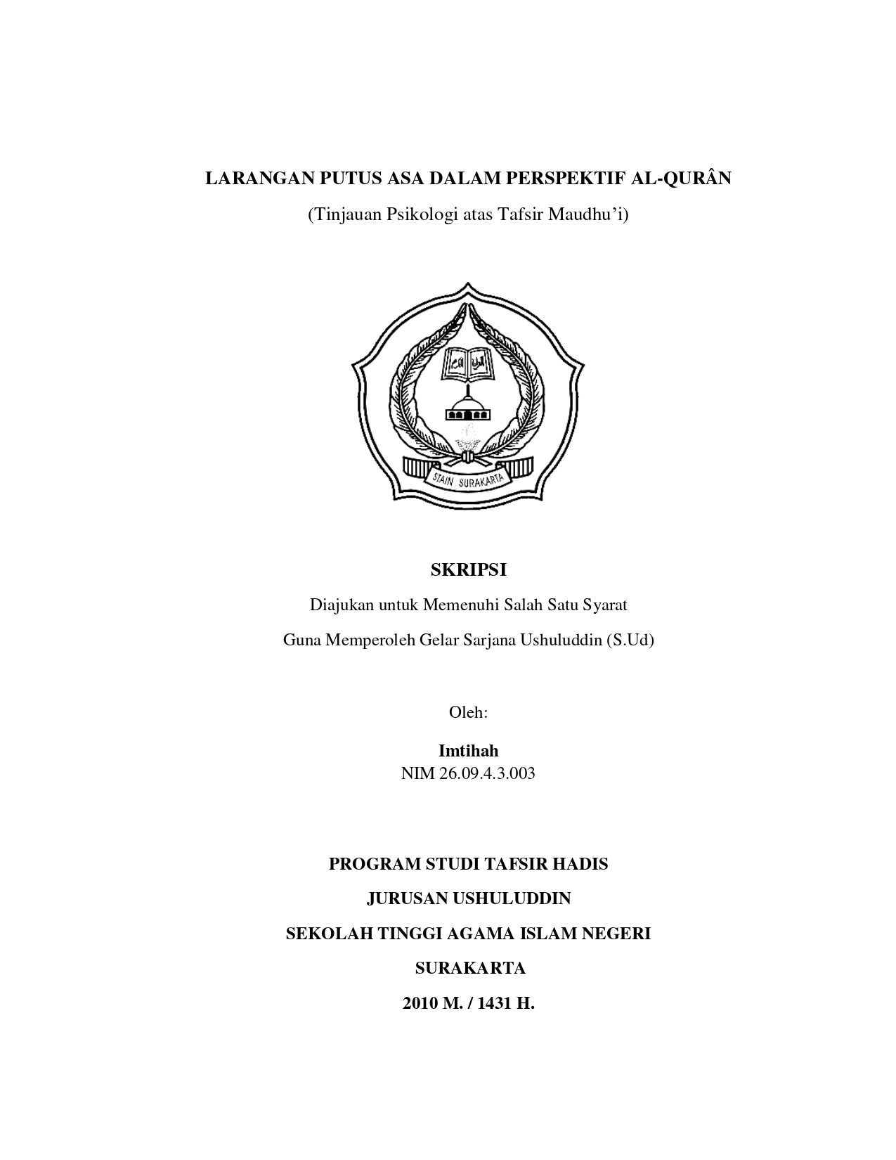 cover