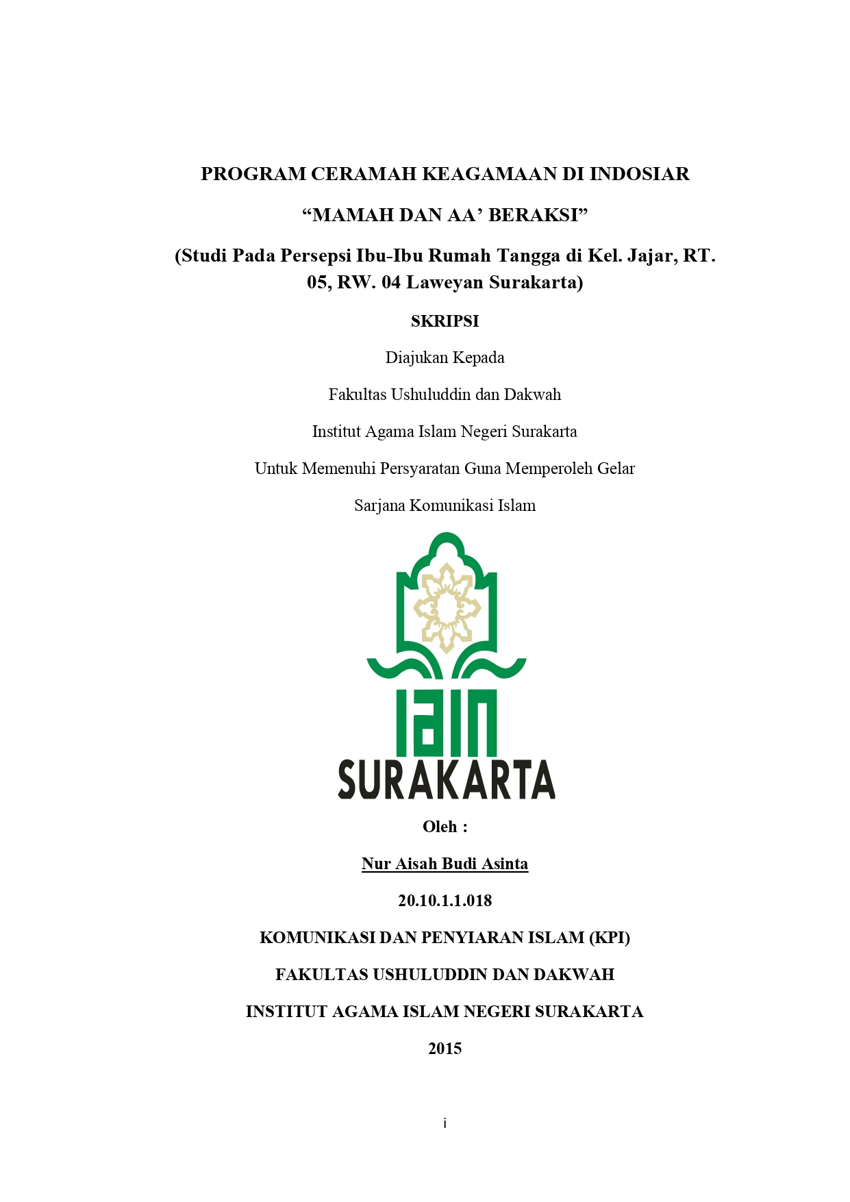 cover