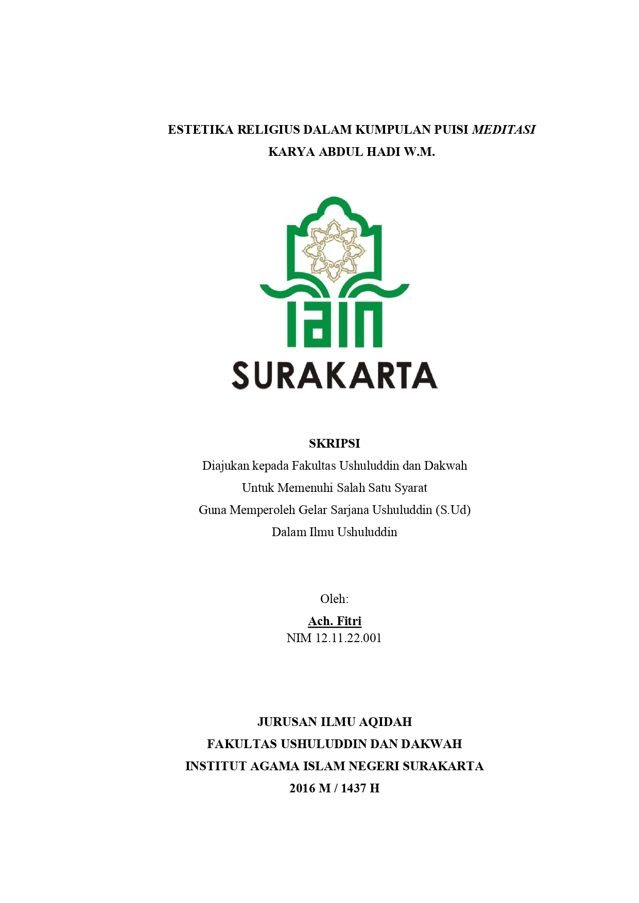 cover