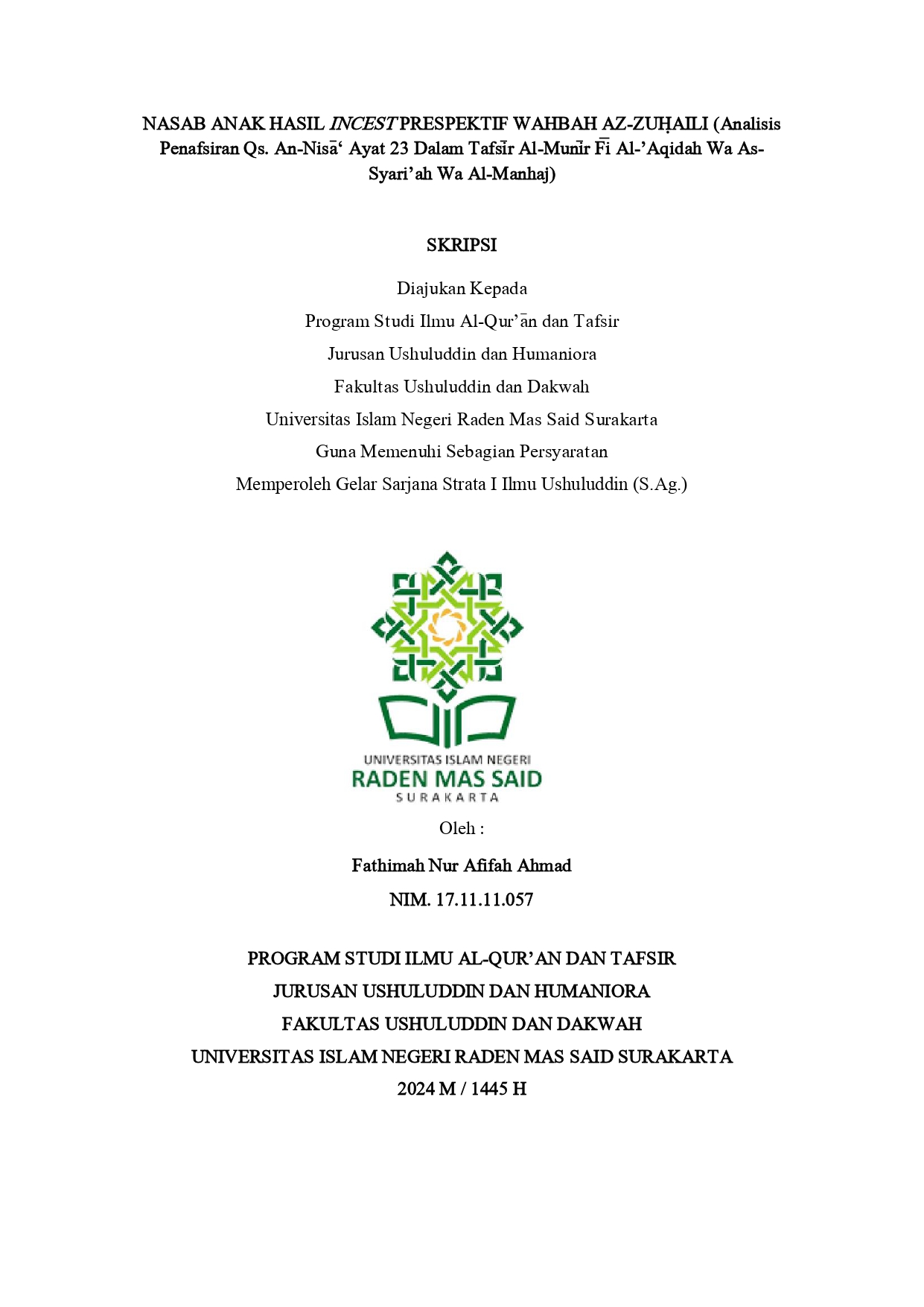 cover
