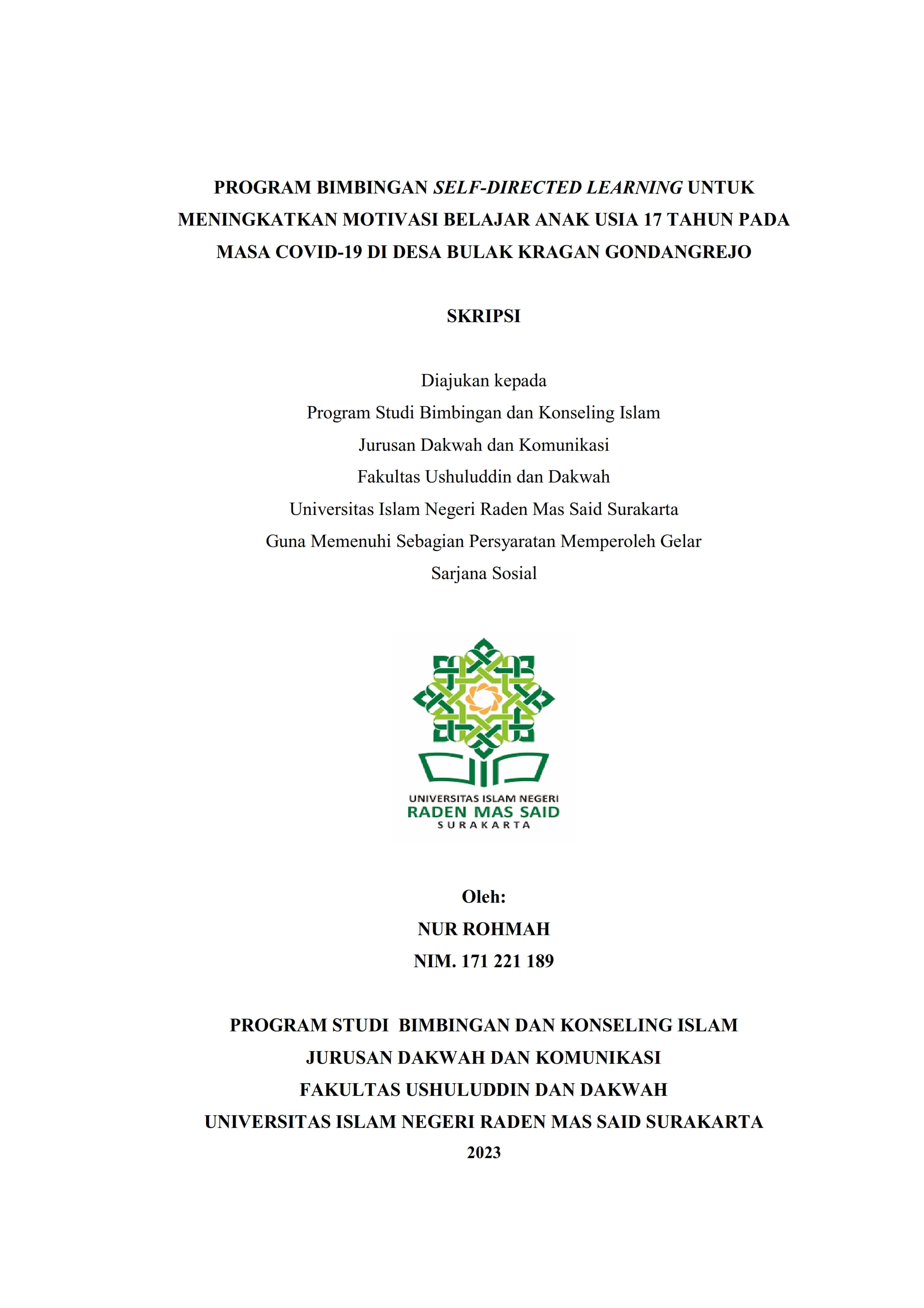 cover