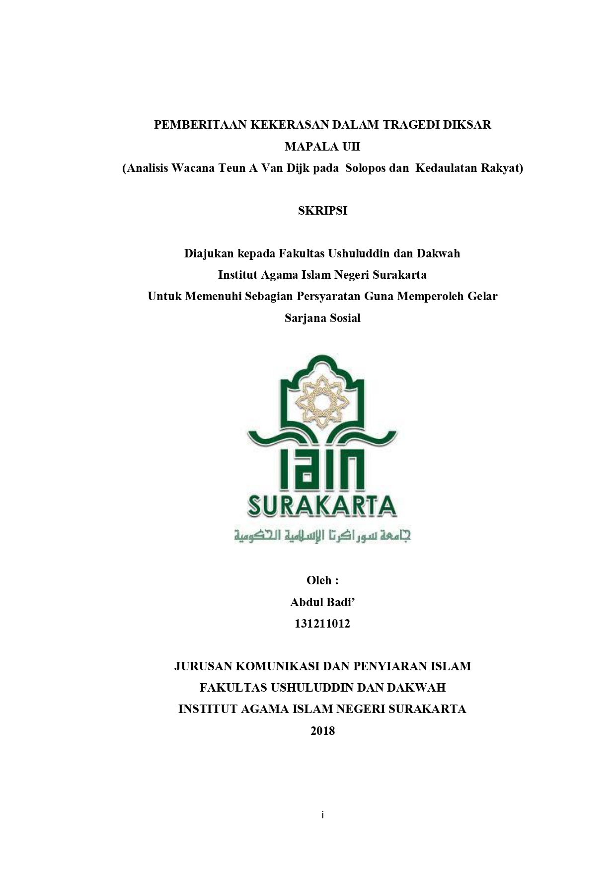 cover
