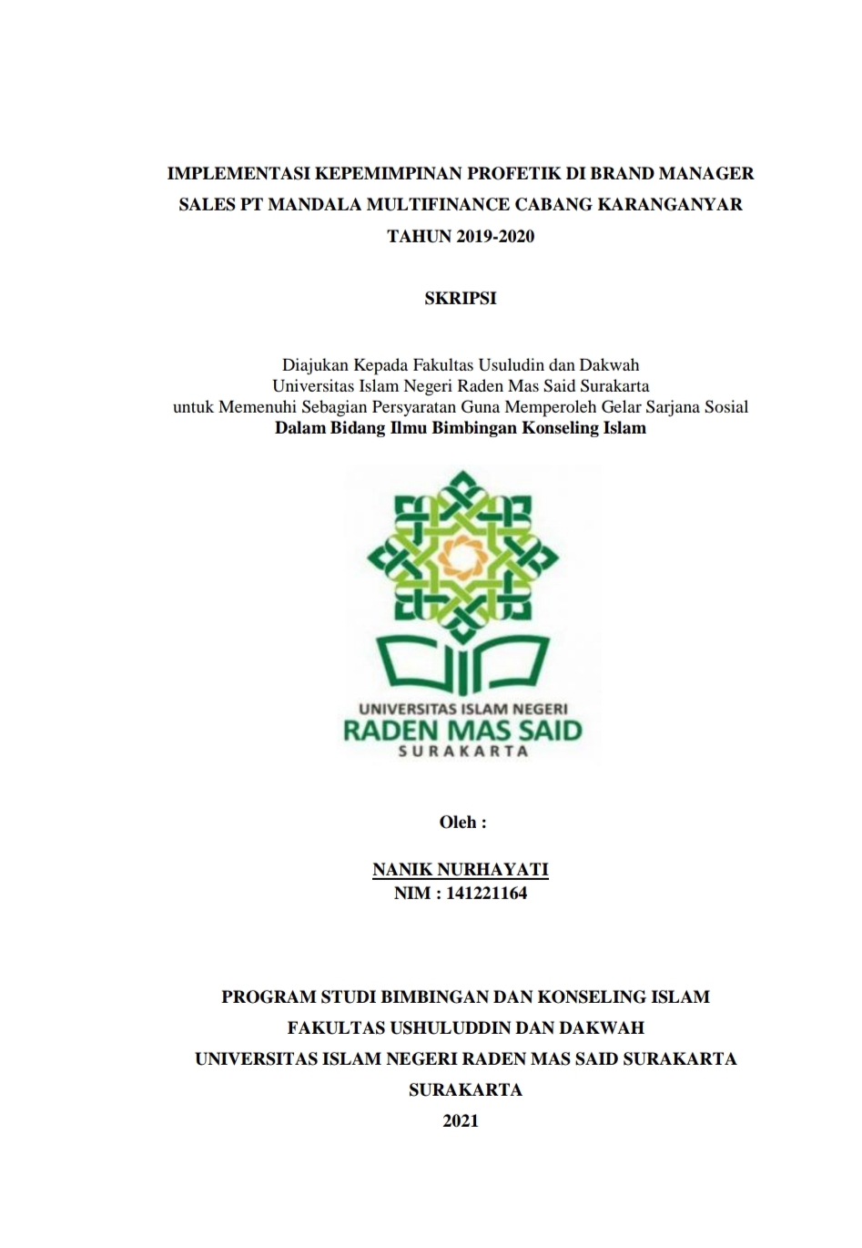 cover