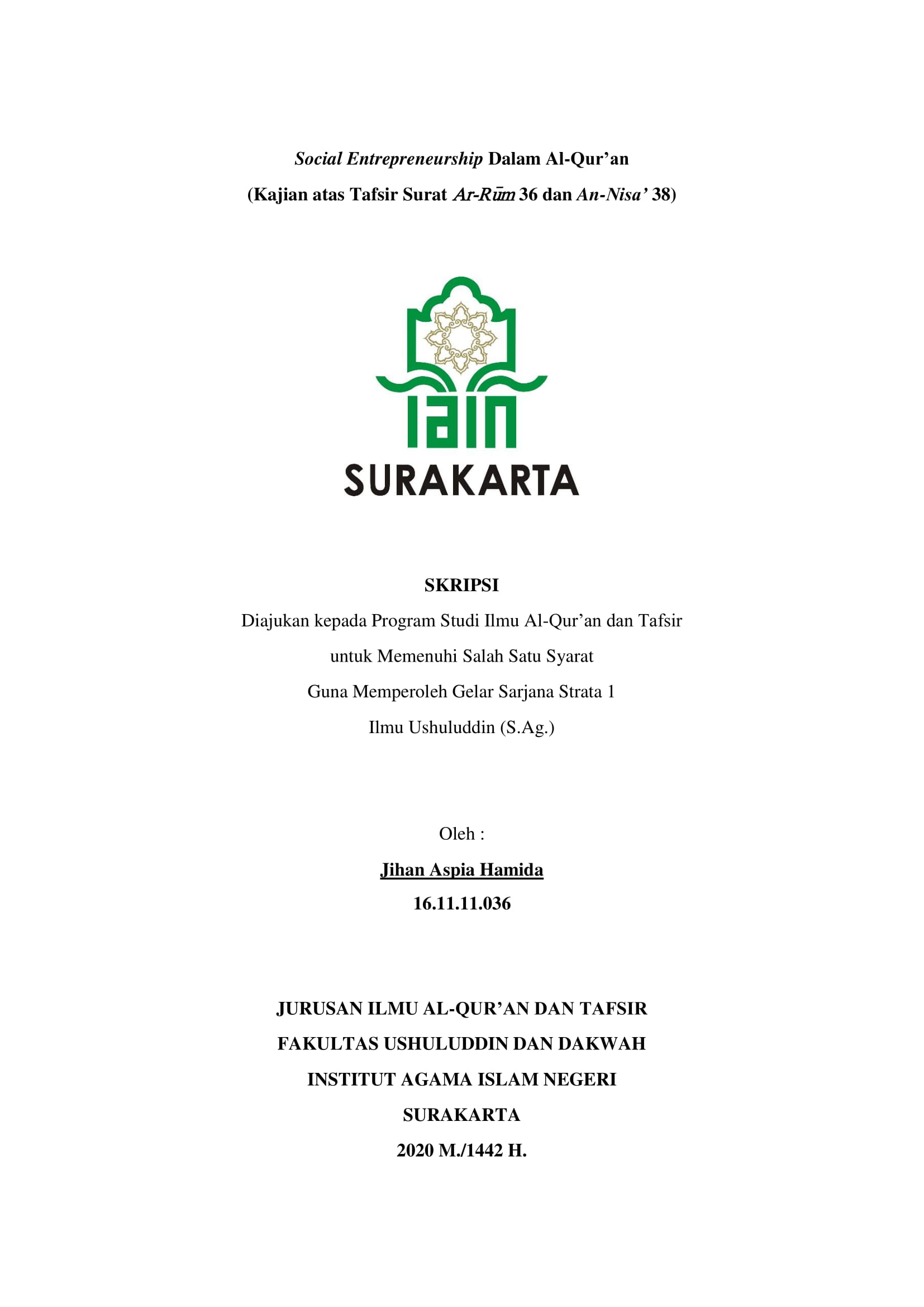 cover