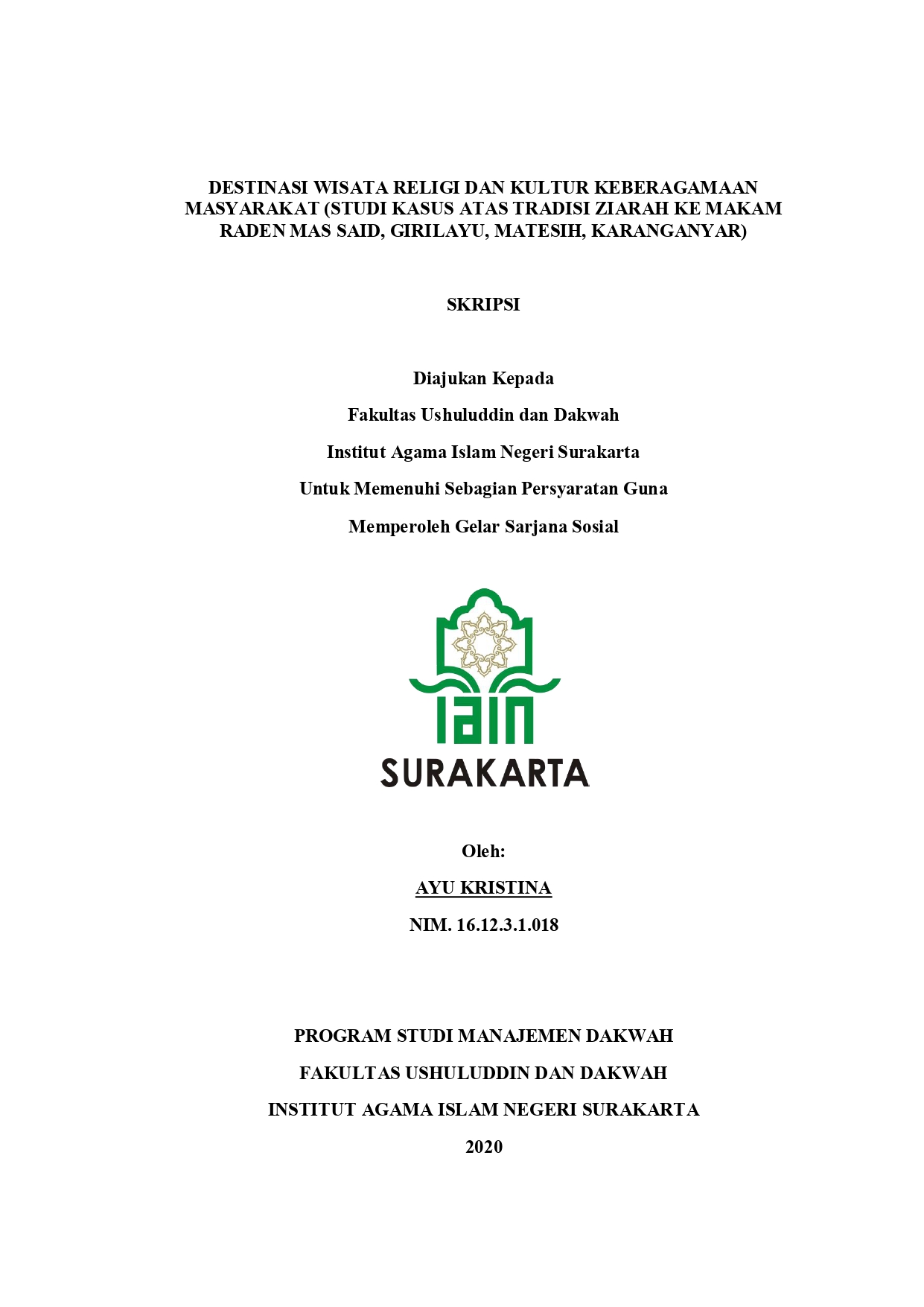 cover