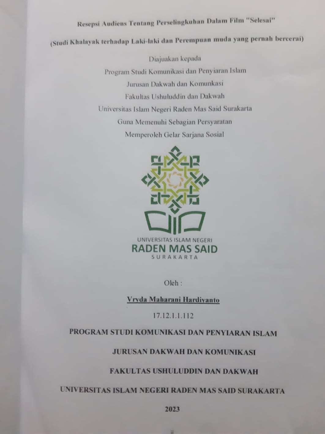 cover