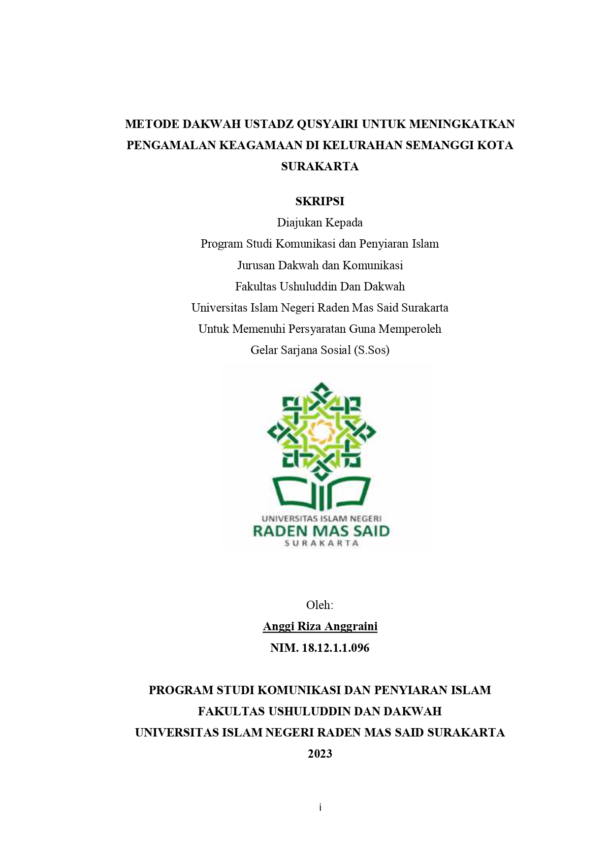 cover