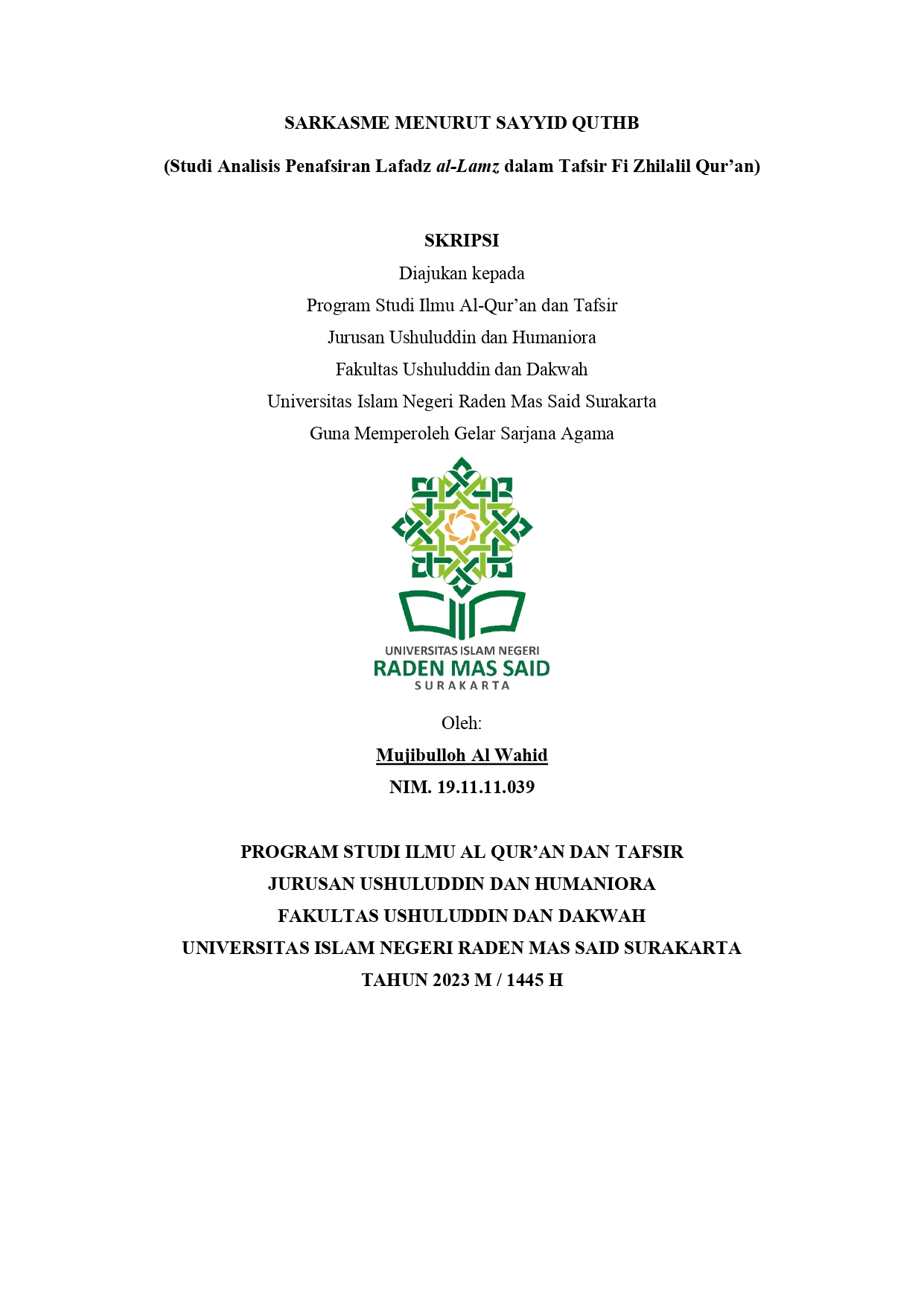 cover