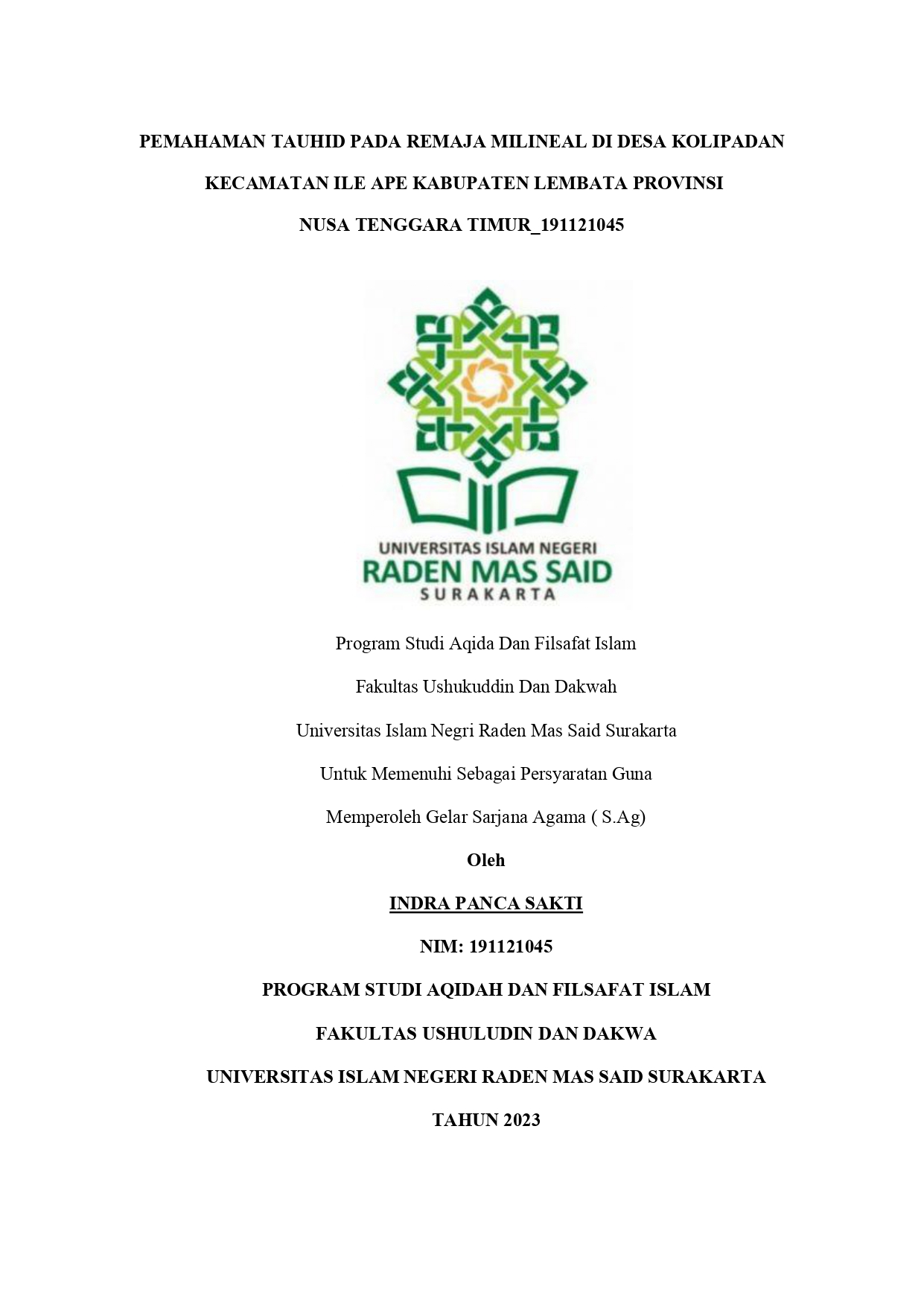 cover