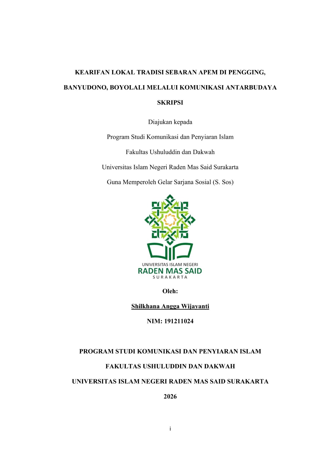 cover