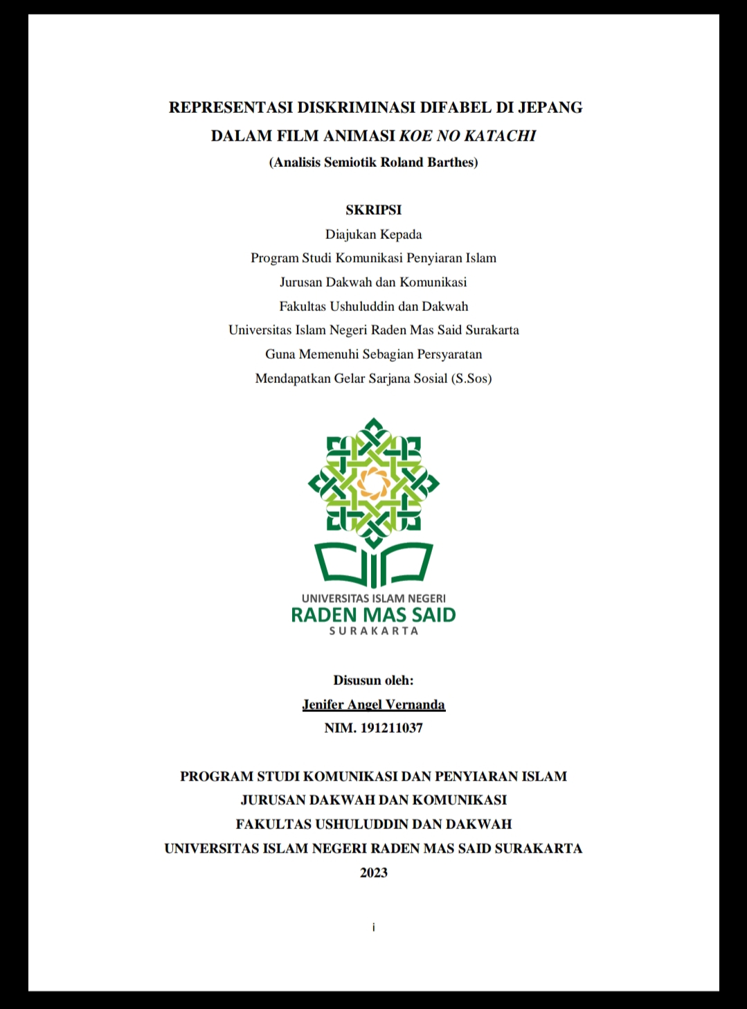 cover