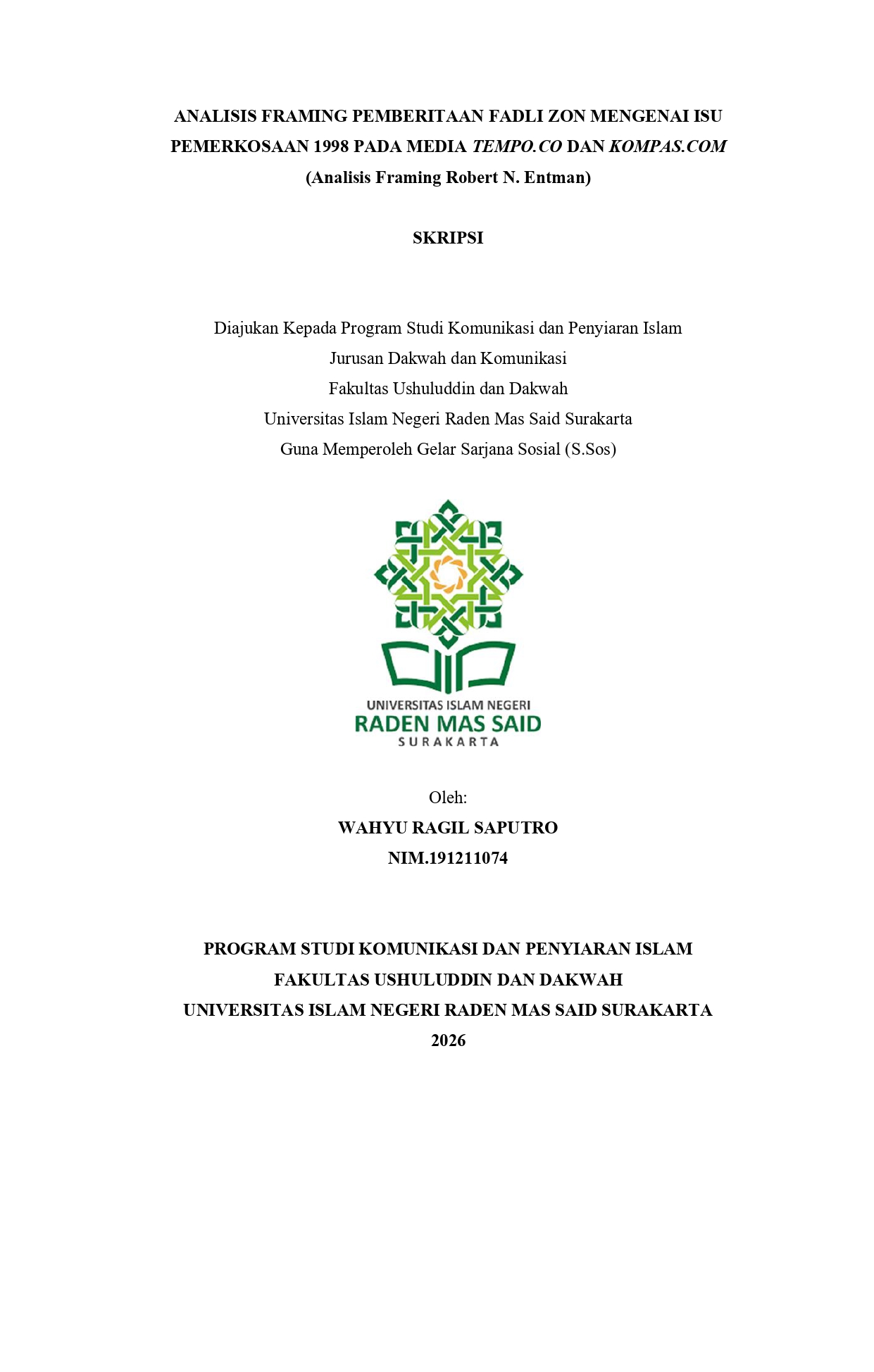 cover