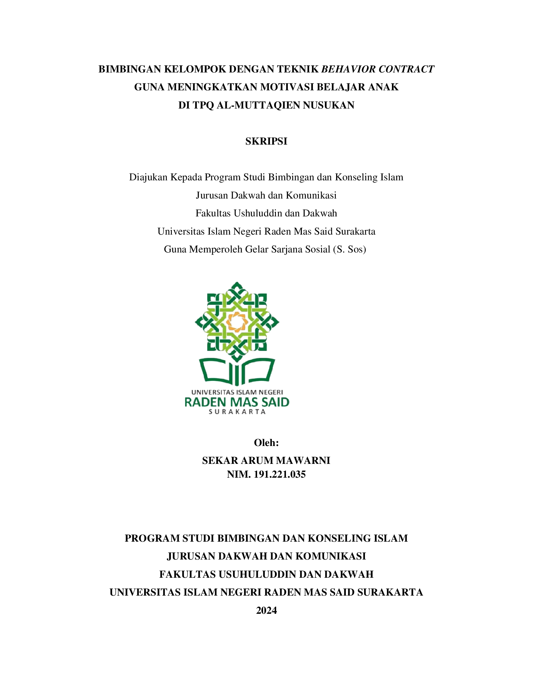cover
