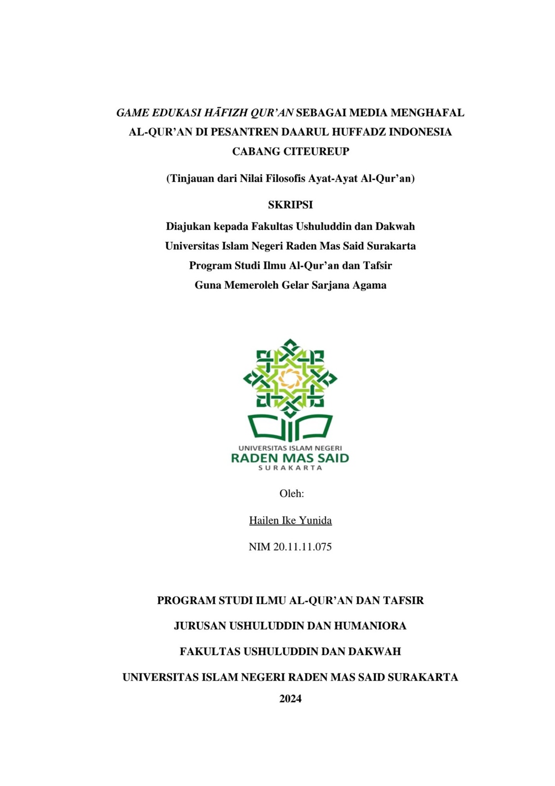 cover