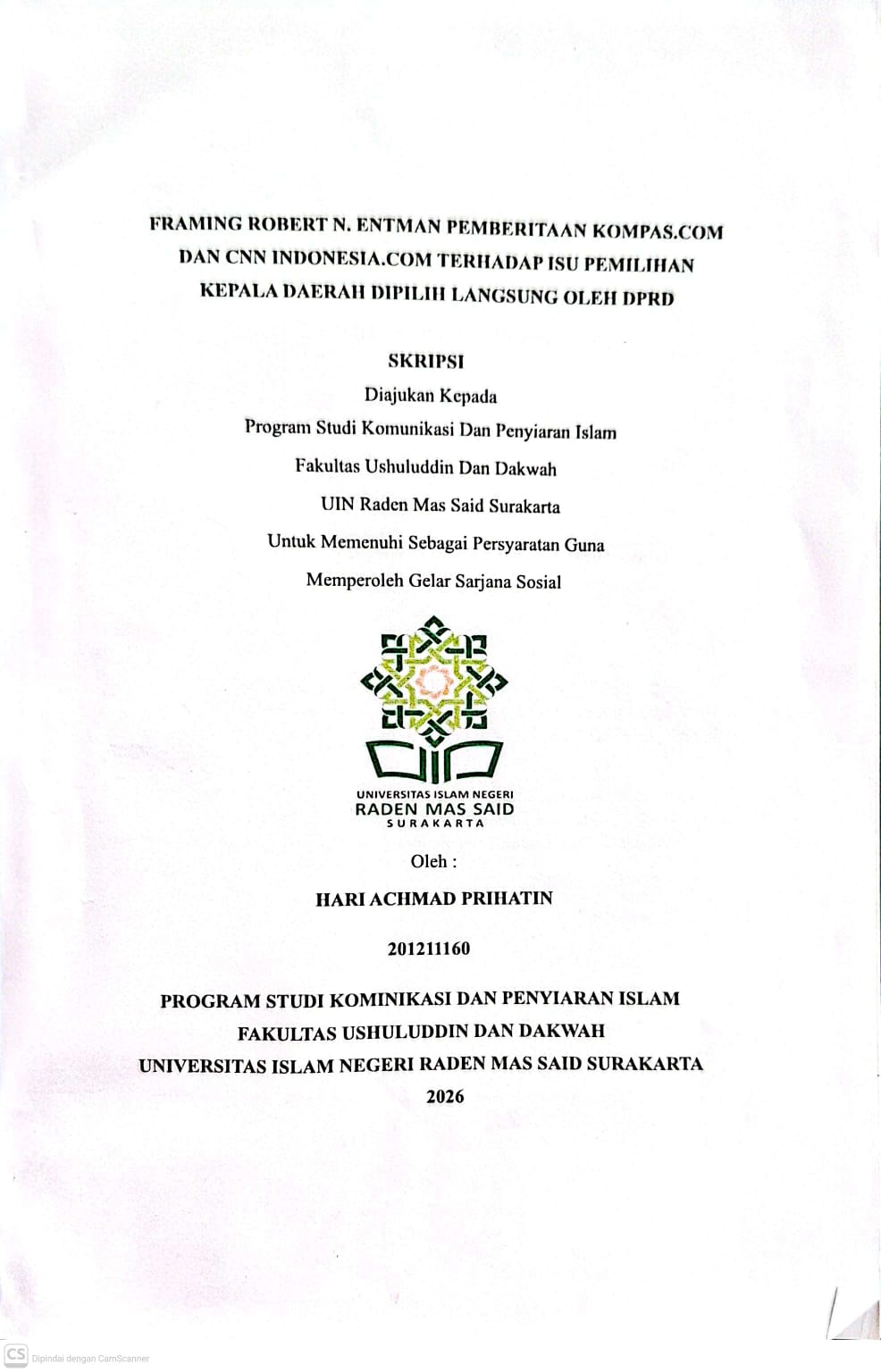 cover