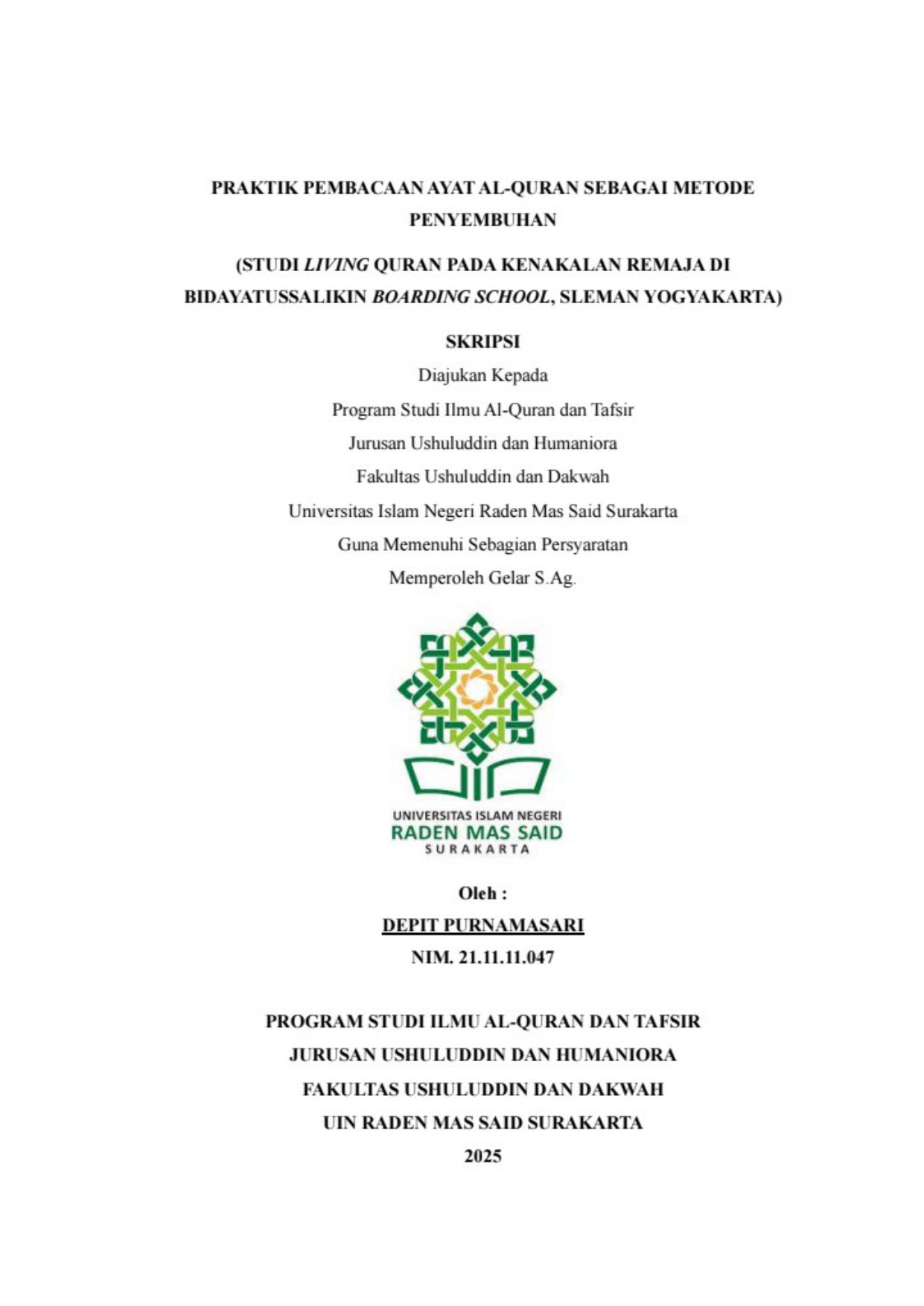 cover