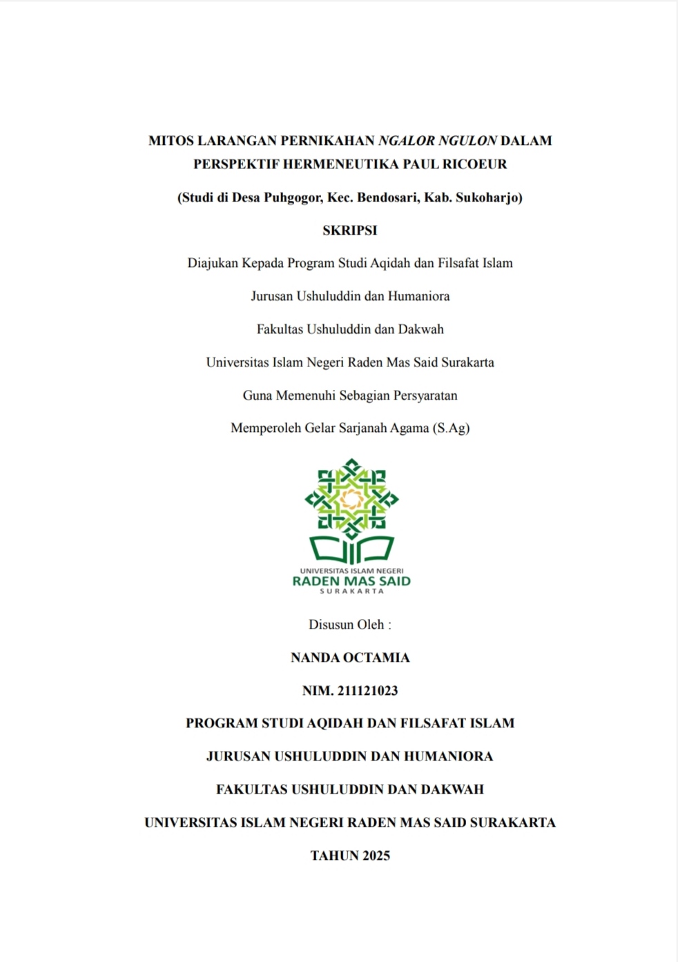 cover