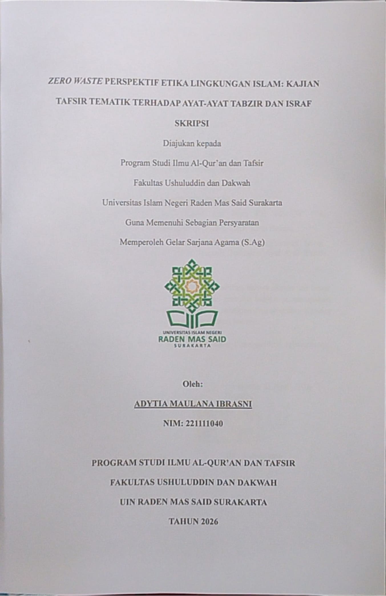 cover
