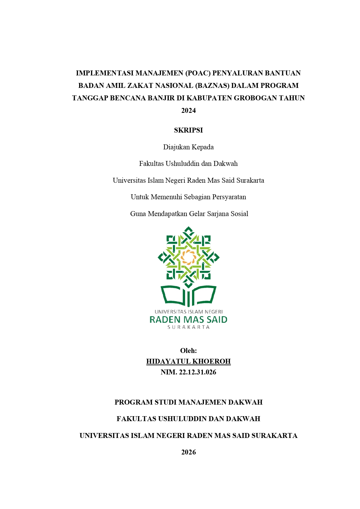 cover