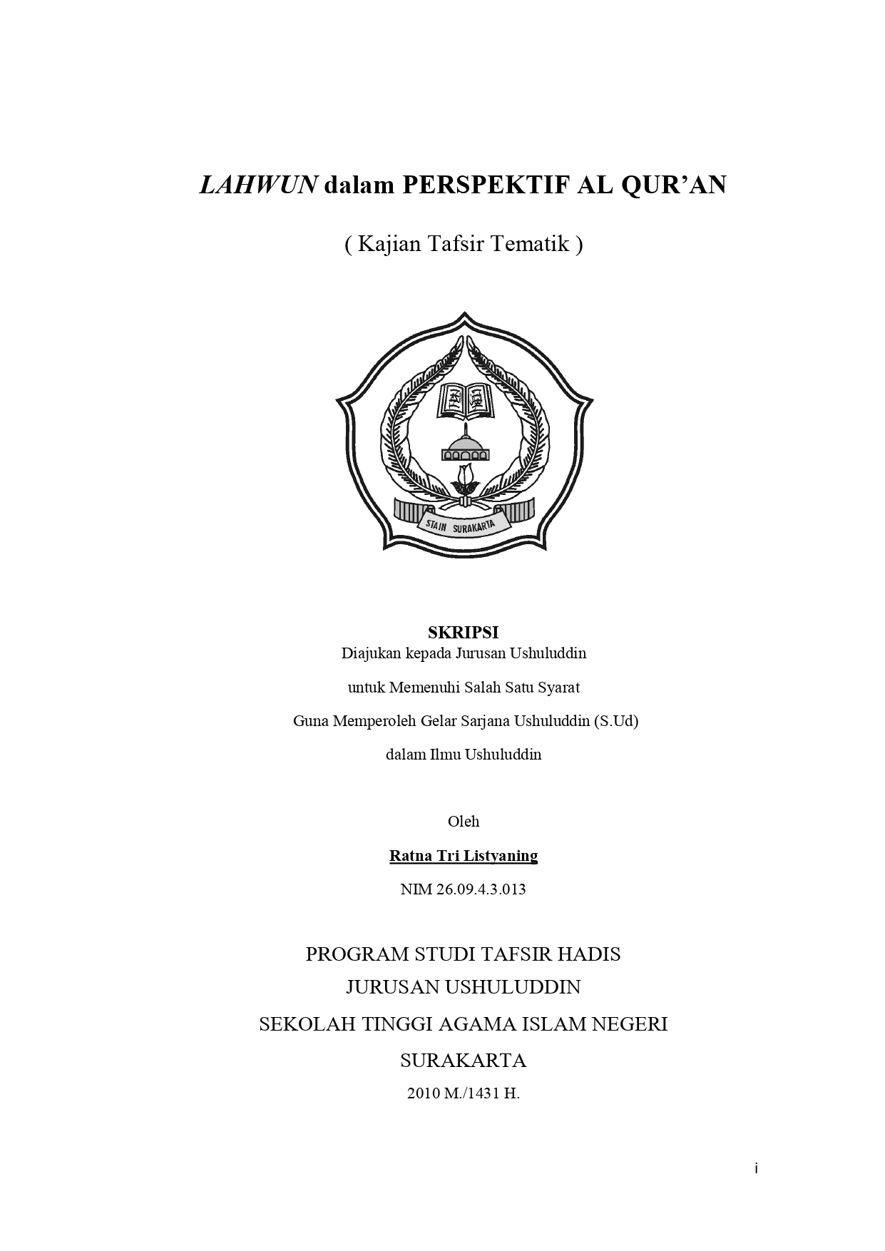 cover