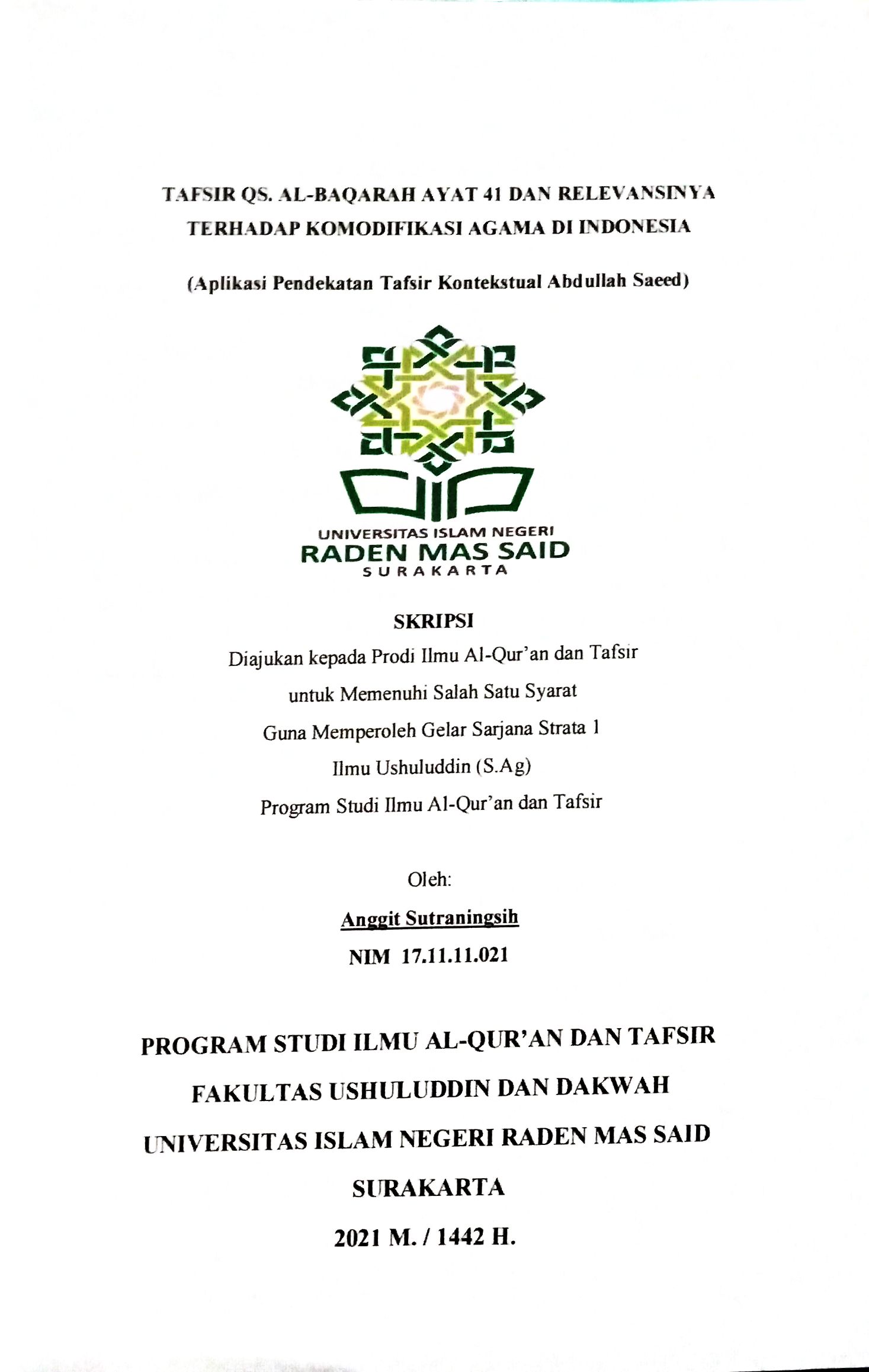 cover