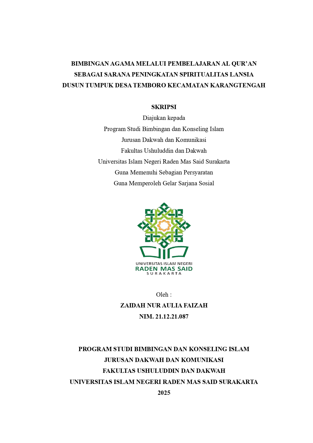 cover