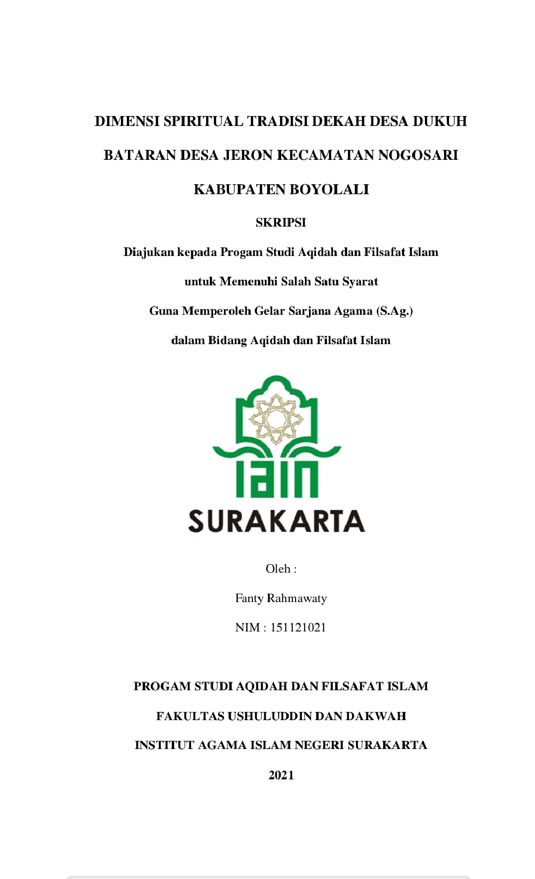 cover