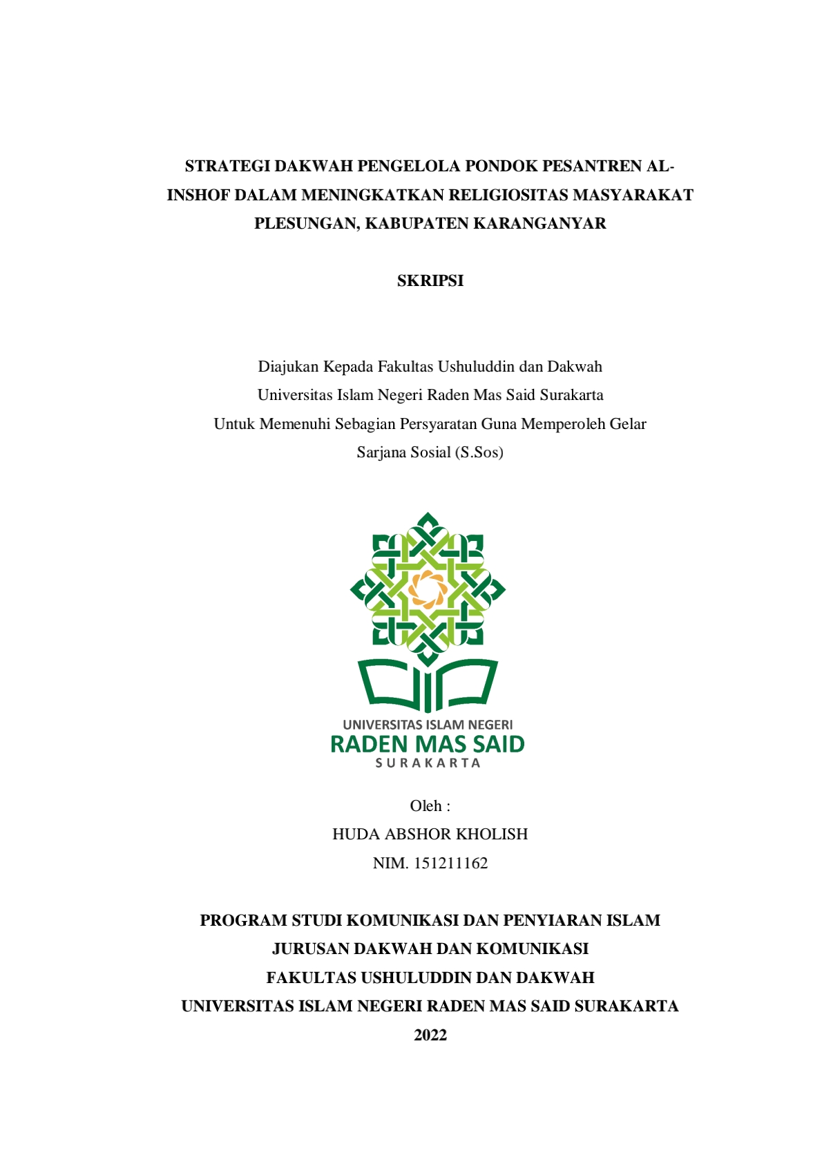 cover