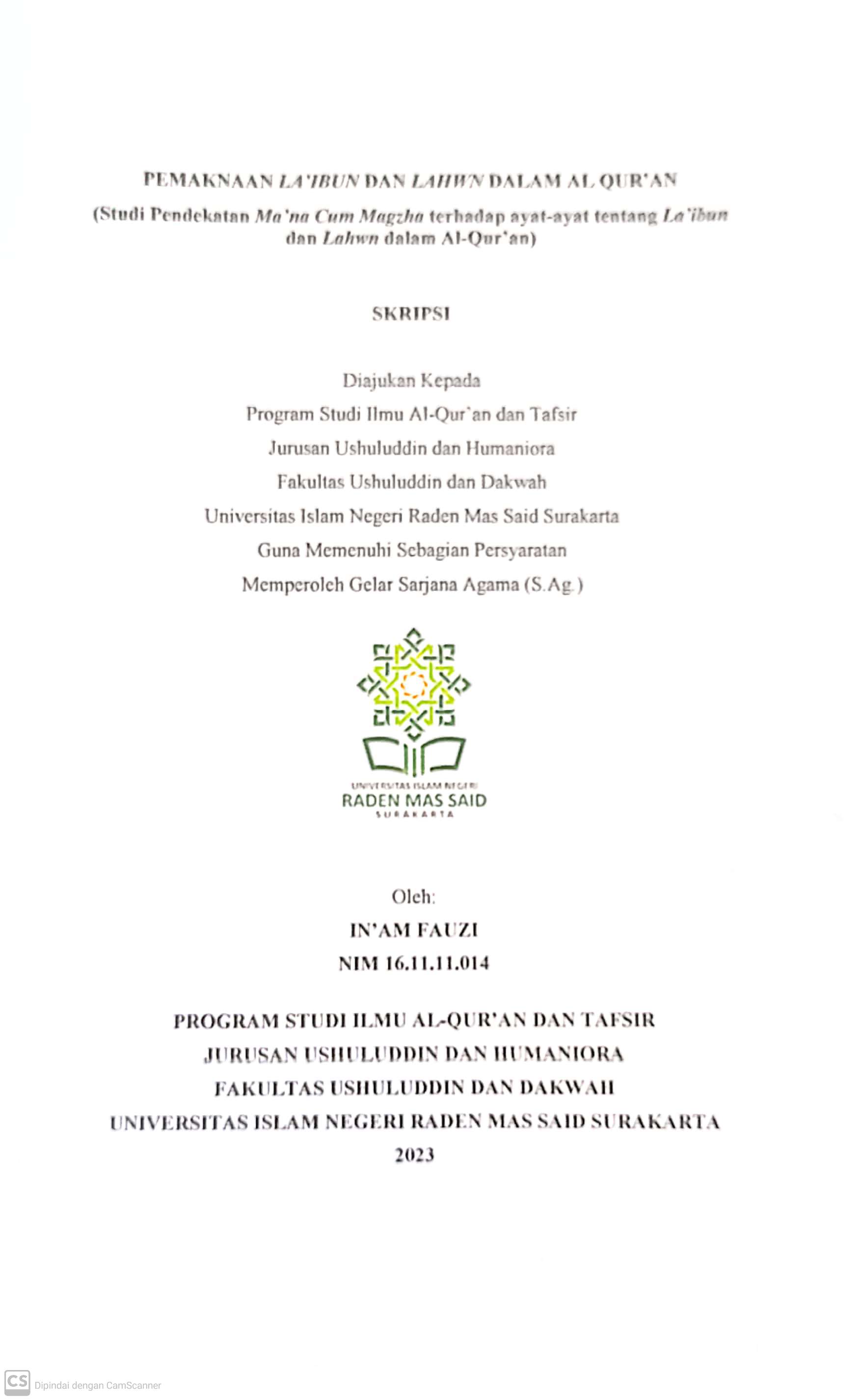 cover