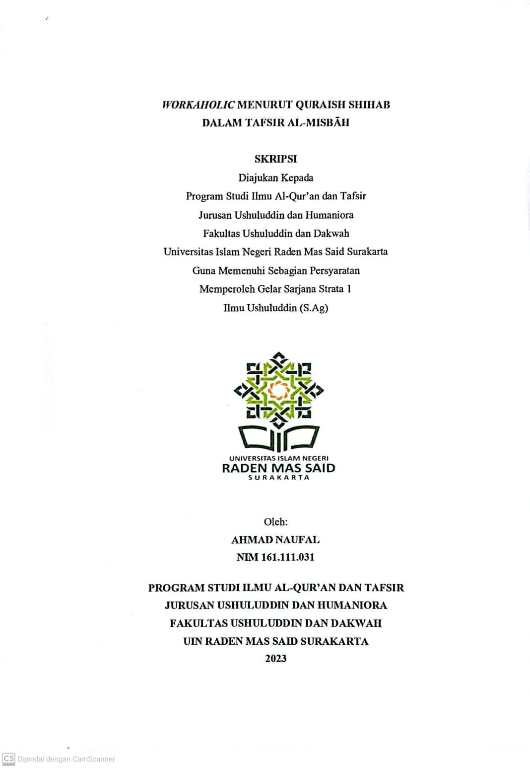 cover