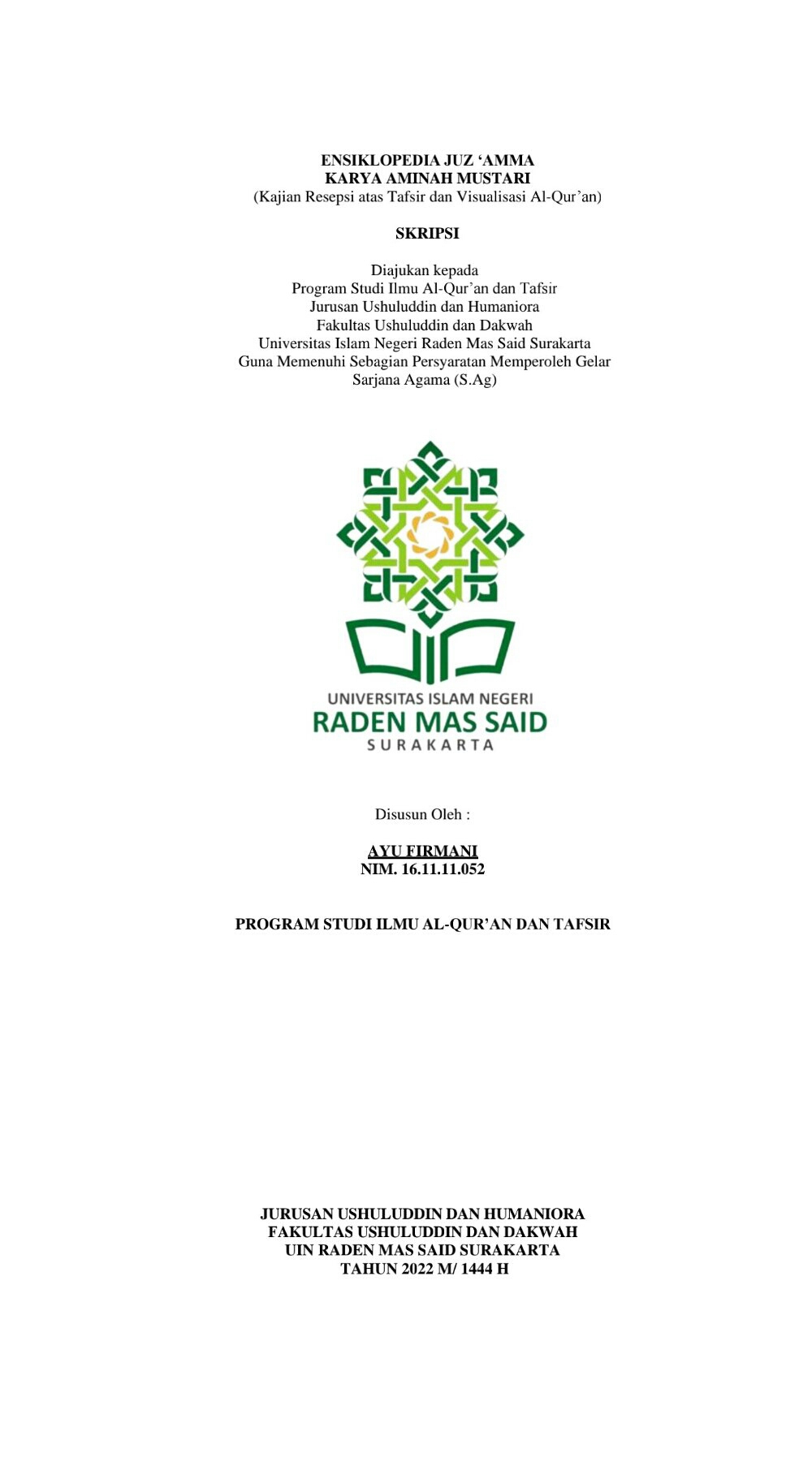 cover