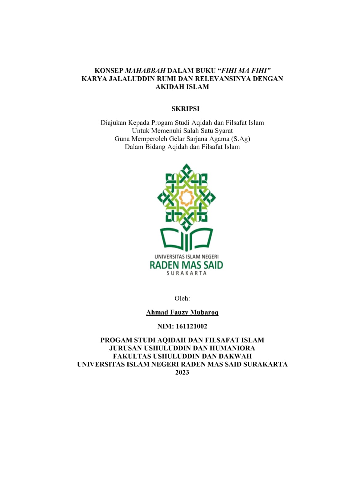 cover