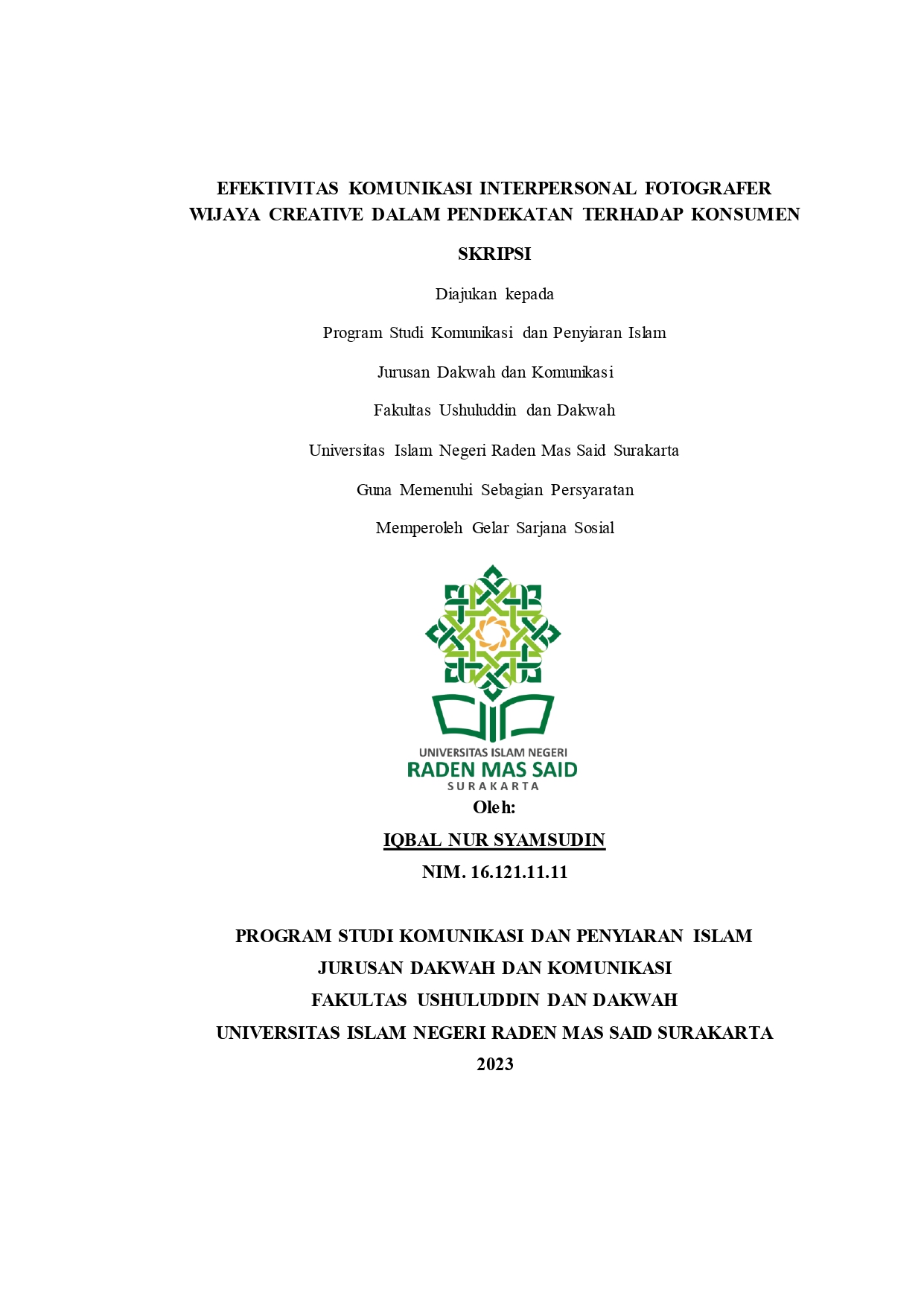 cover