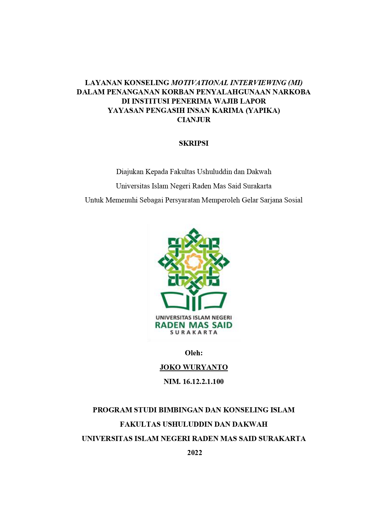 cover