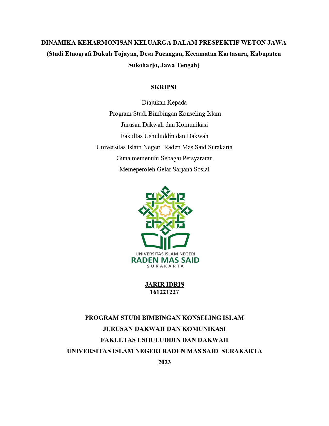 cover
