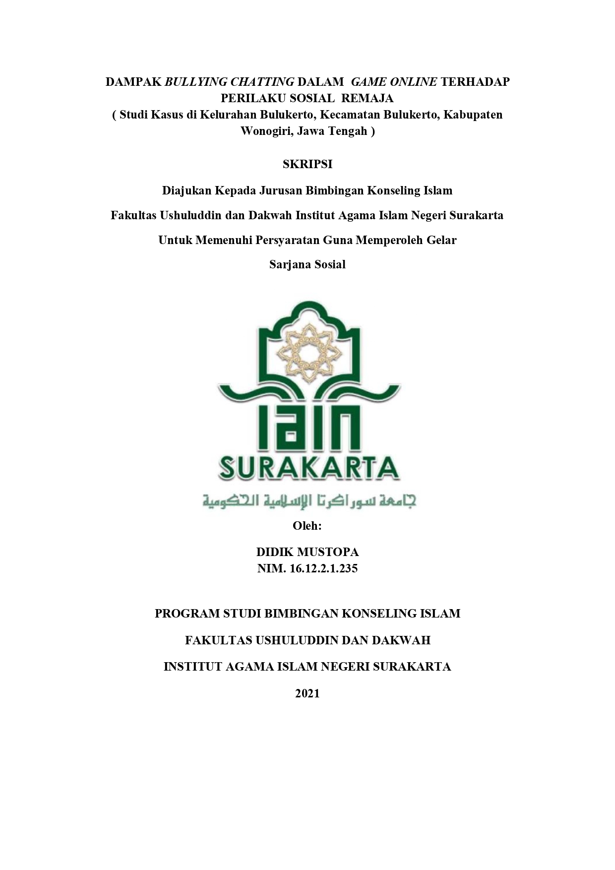 cover