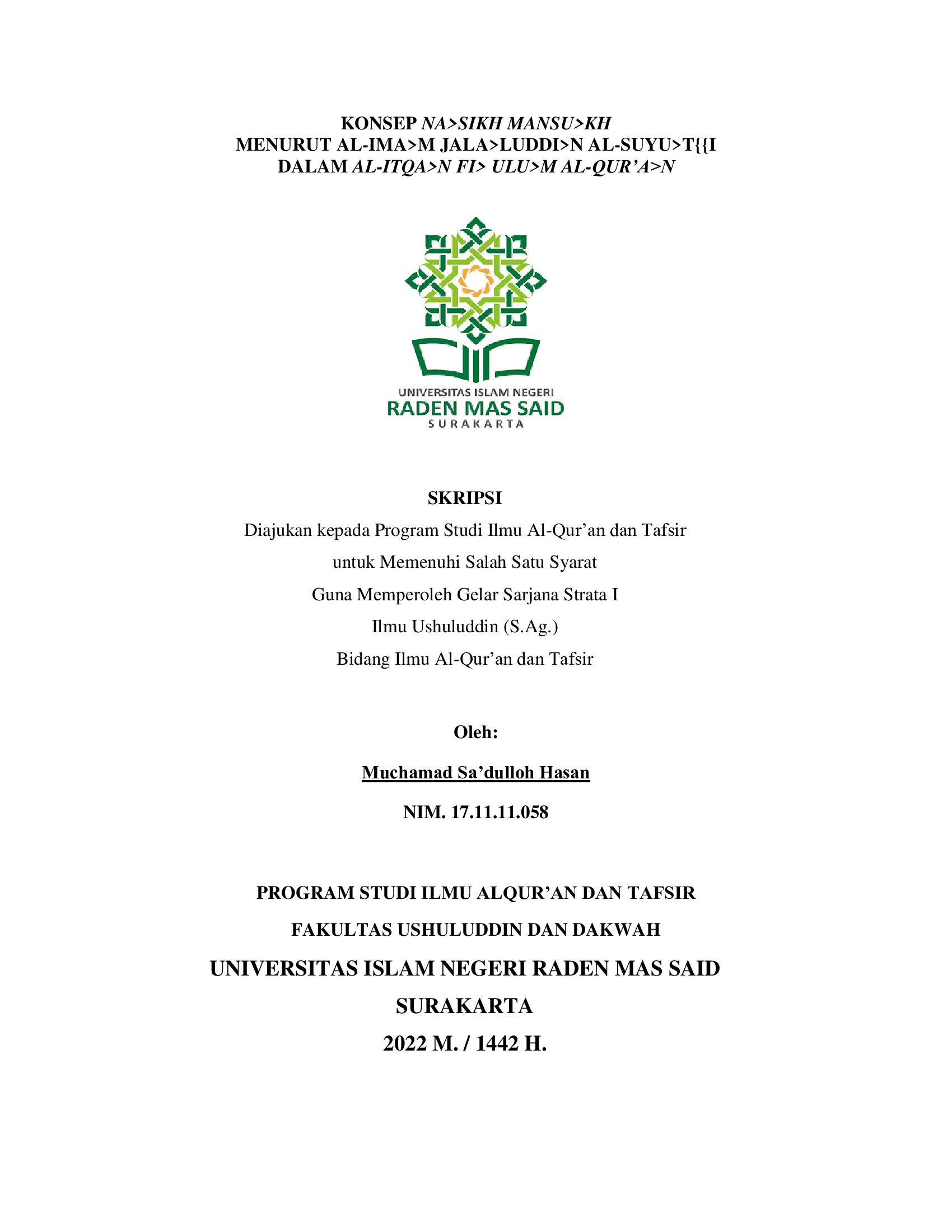 cover