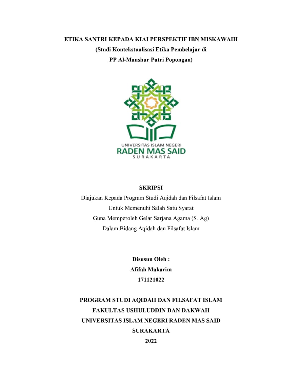 cover