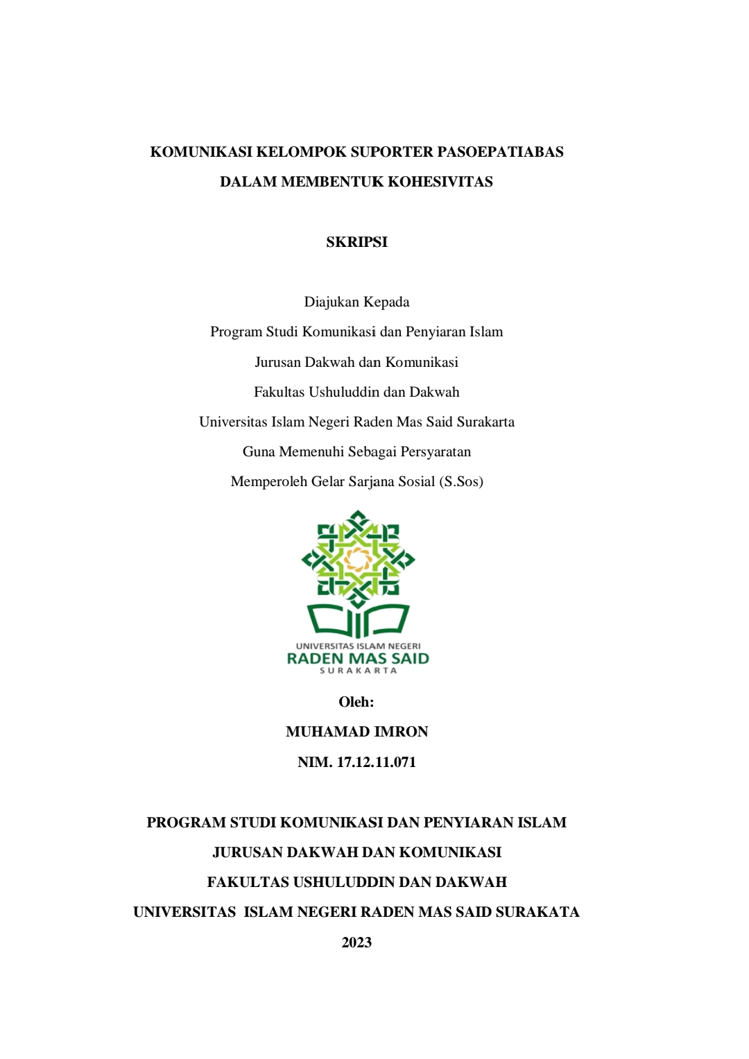 cover