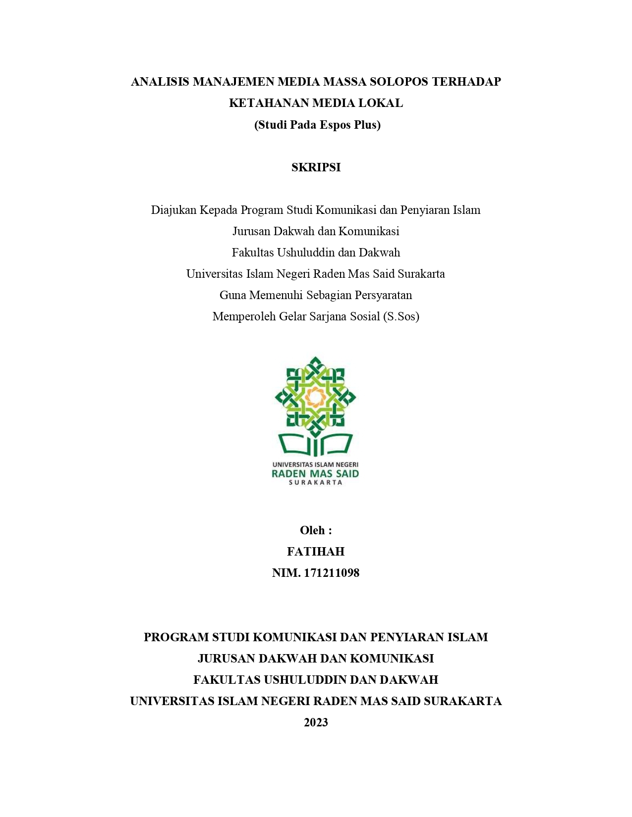 cover