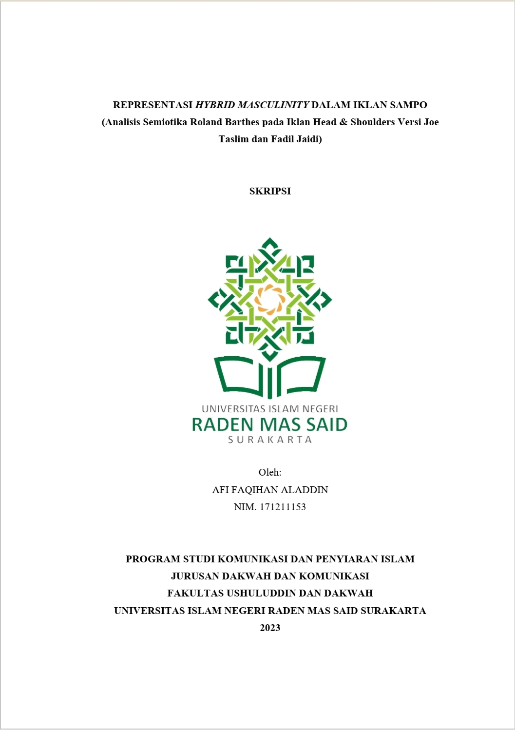 cover