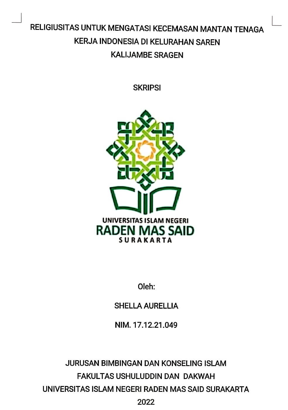 cover
