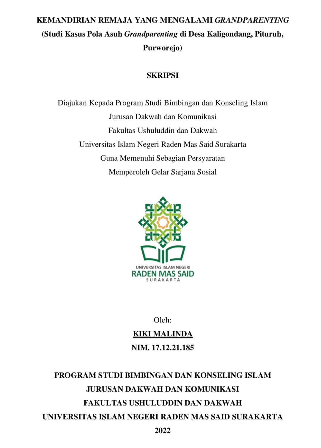cover