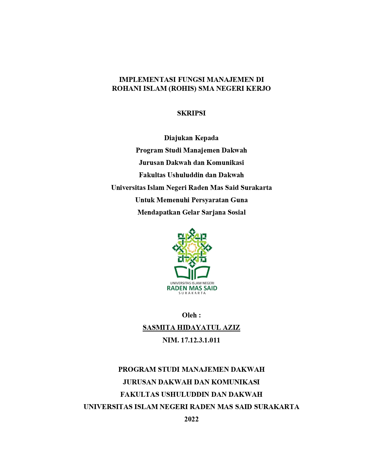 cover