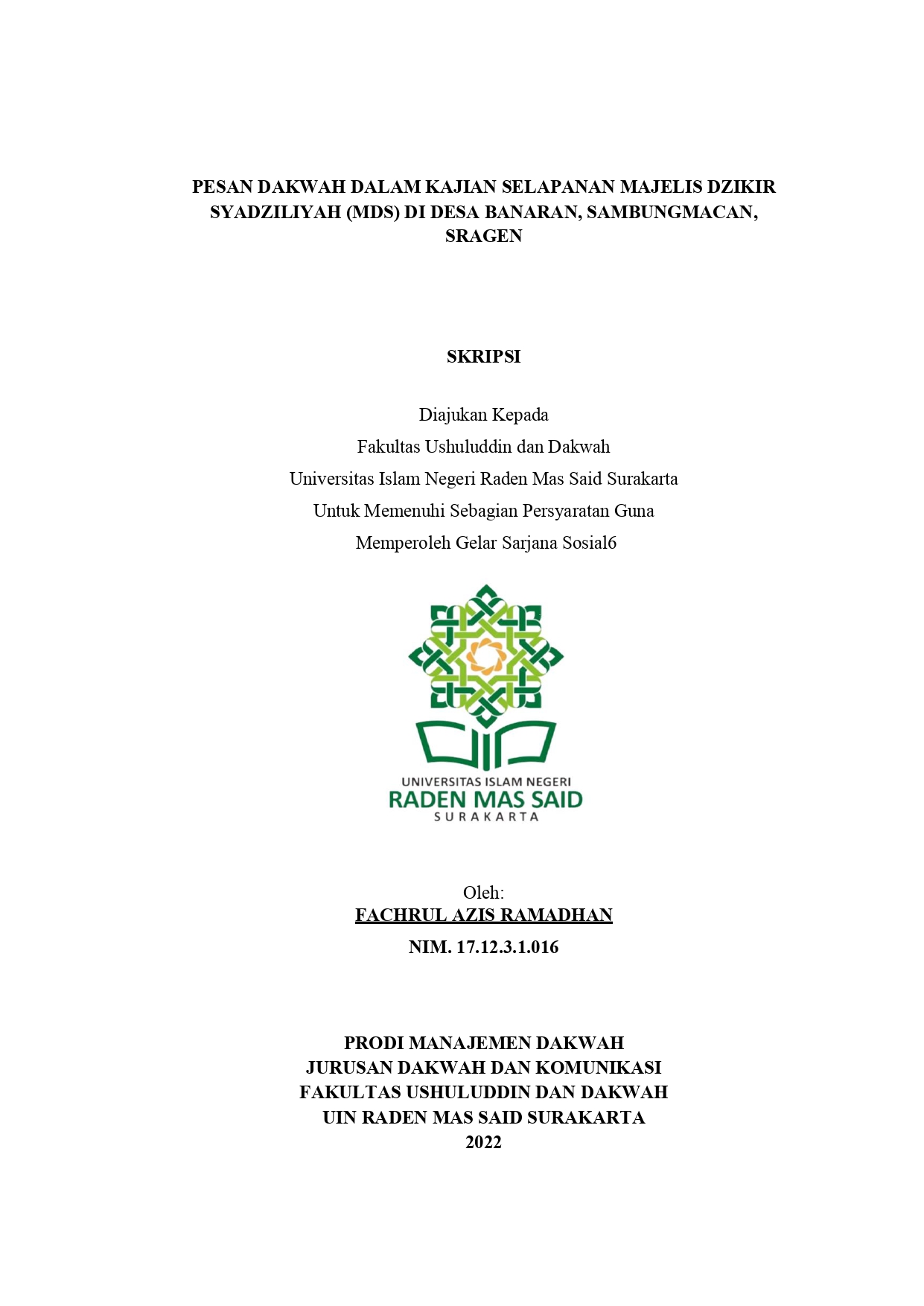 cover
